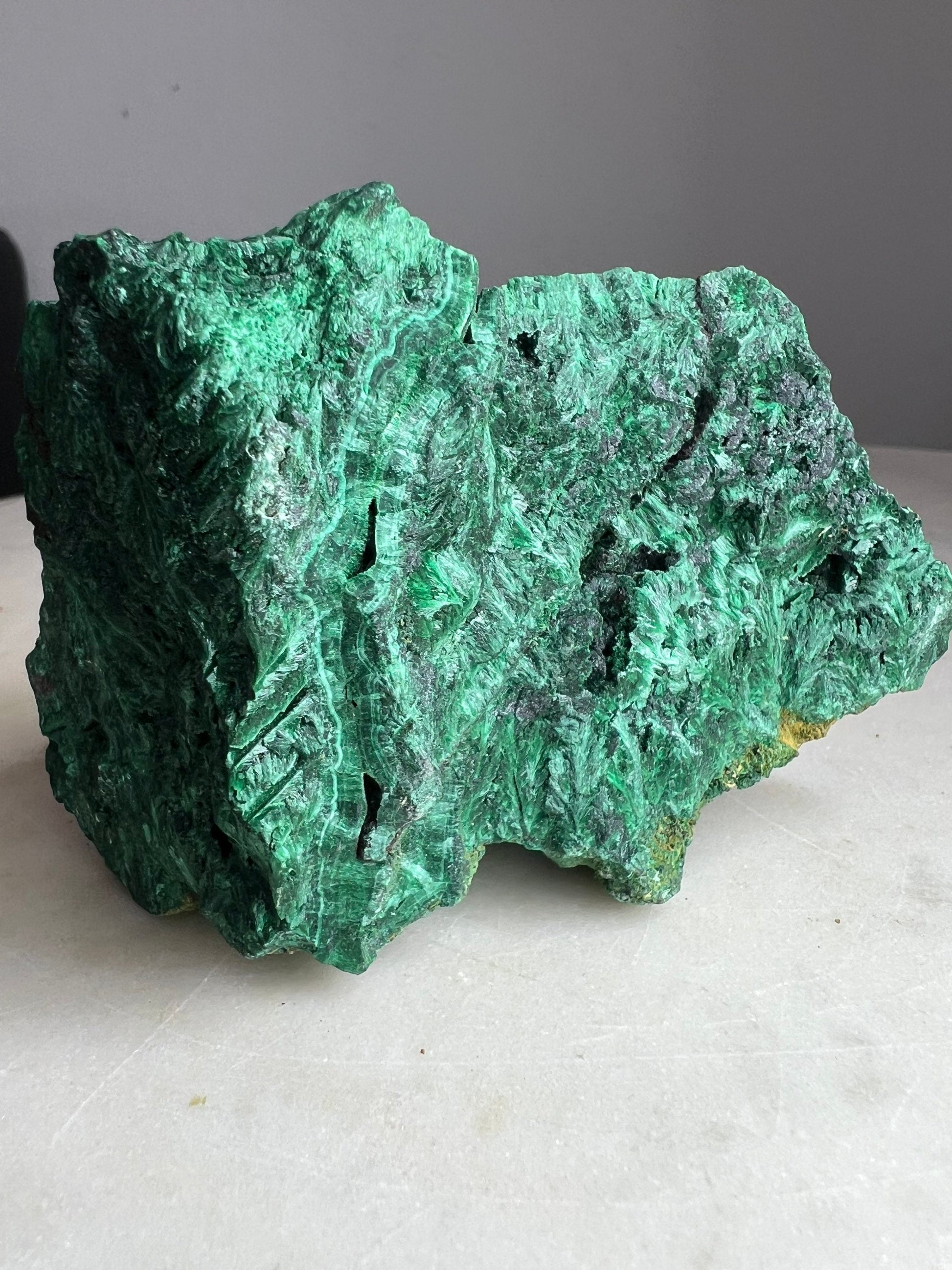 Raw malachite cluster 1 pound 2oz