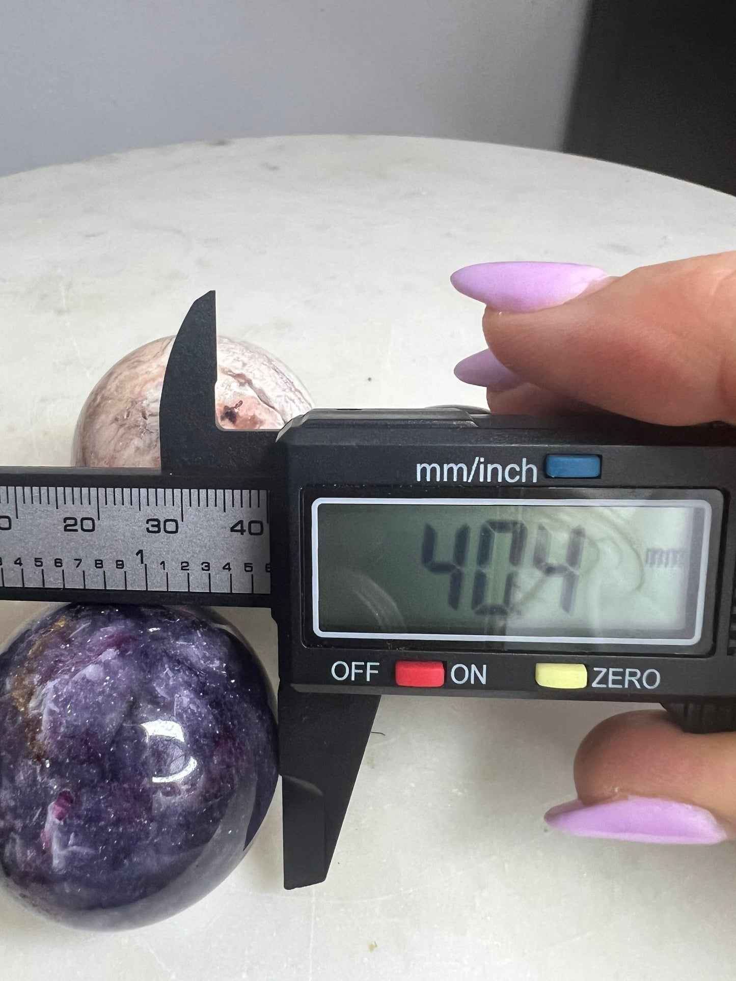 3. Small spheres total weight is 338grams