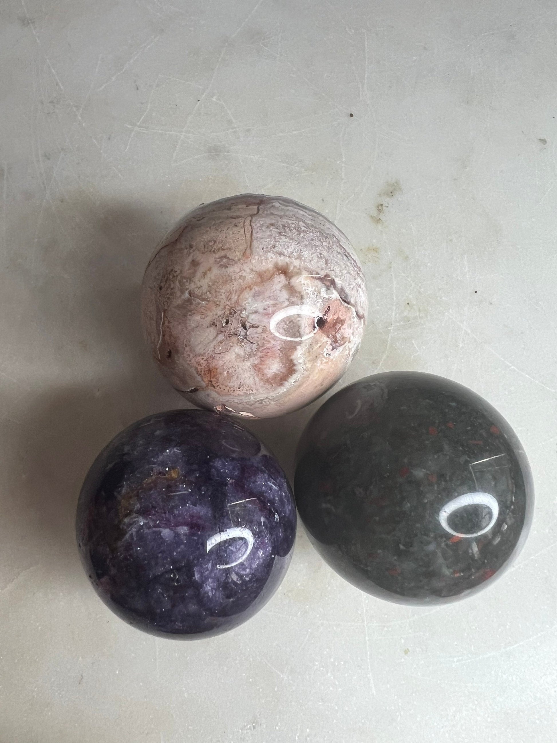 3. Small spheres total weight is 338grams