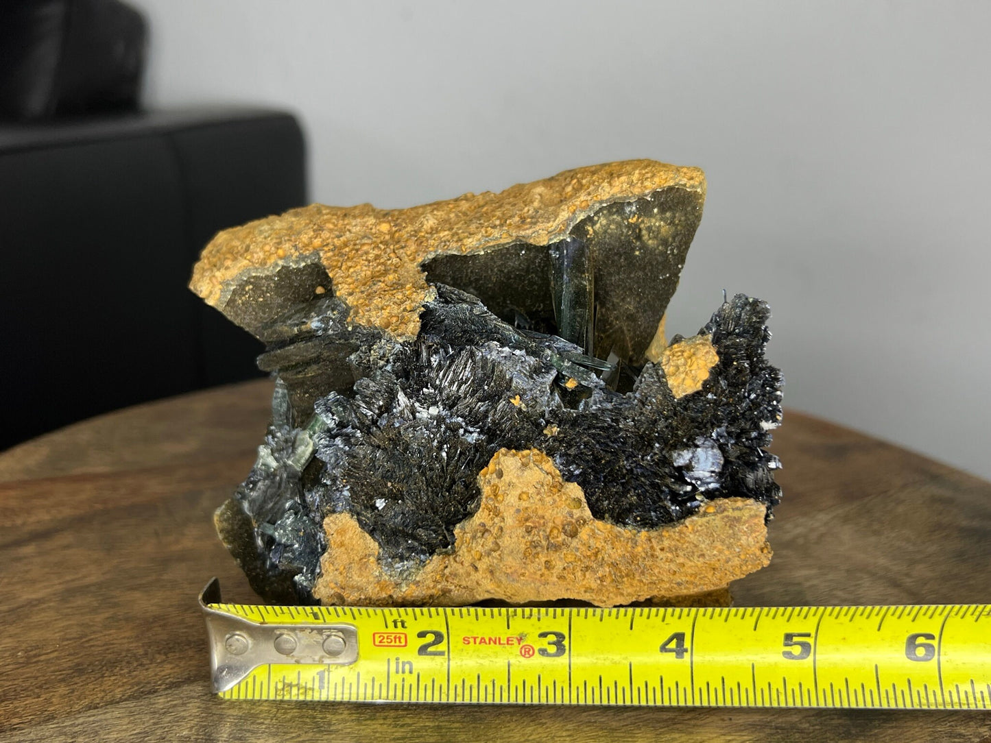 Natural Raw Vivianite Crystal 2lb 15oz from Brazil
