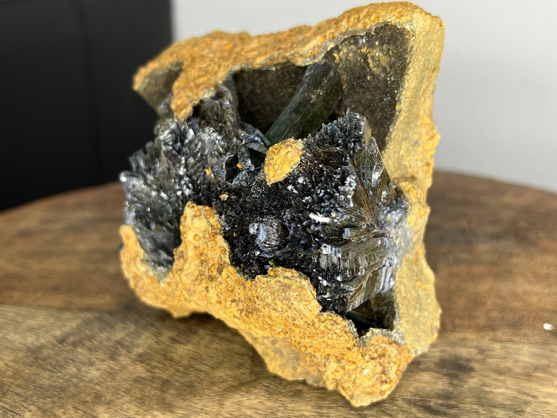 Natural Raw Vivianite Crystal 2lb 15oz from Brazil