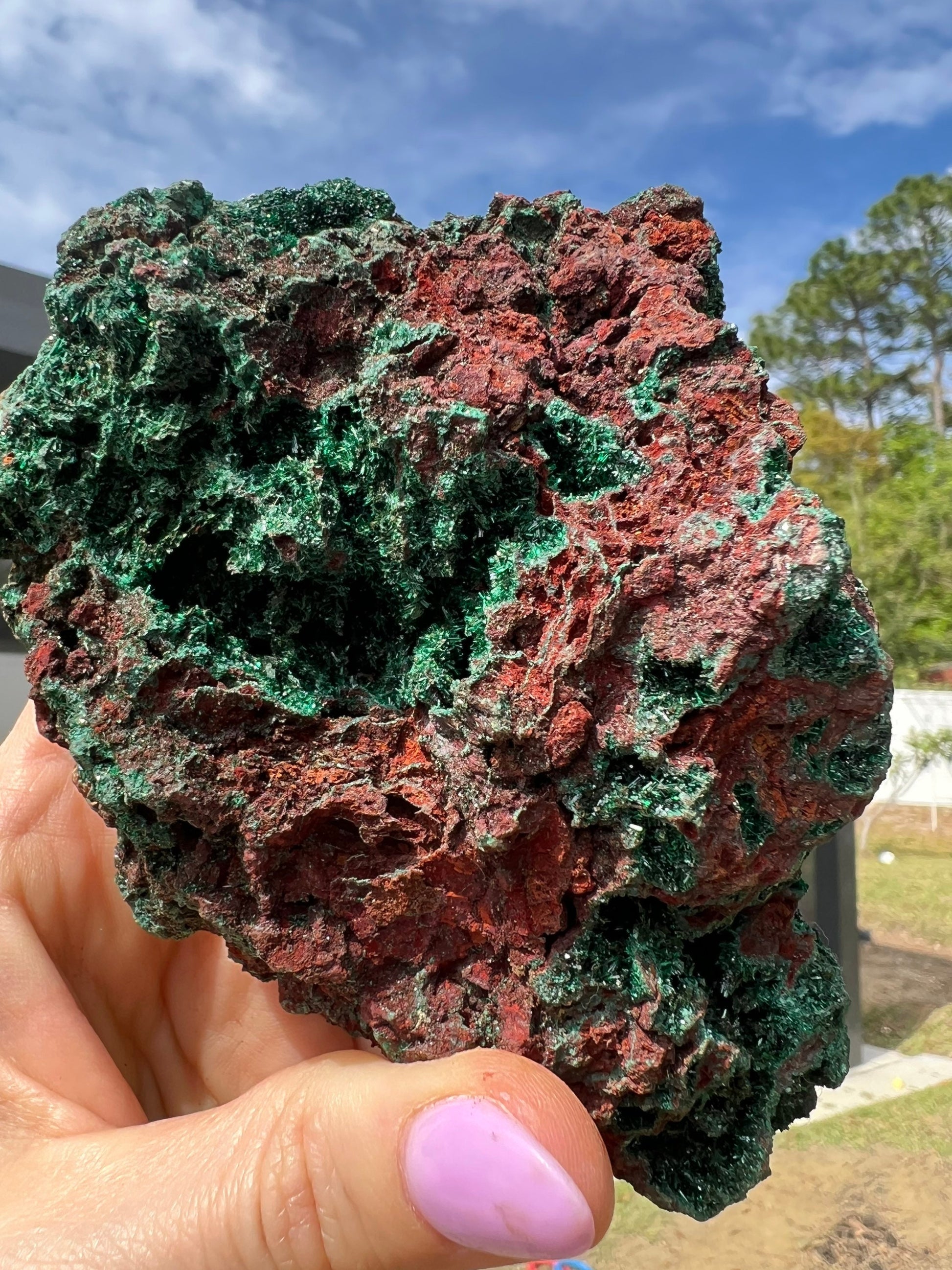Brochantite specimen 1 pound