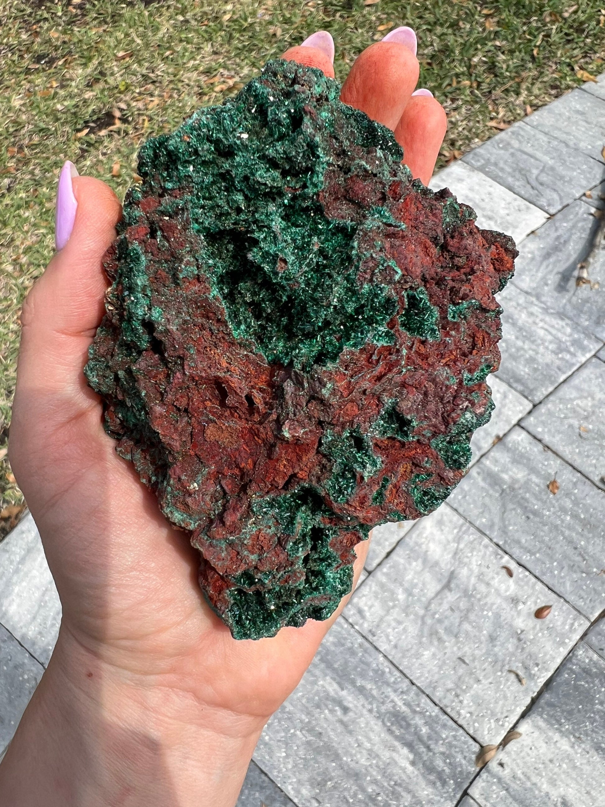 Brochantite specimen 1 pound