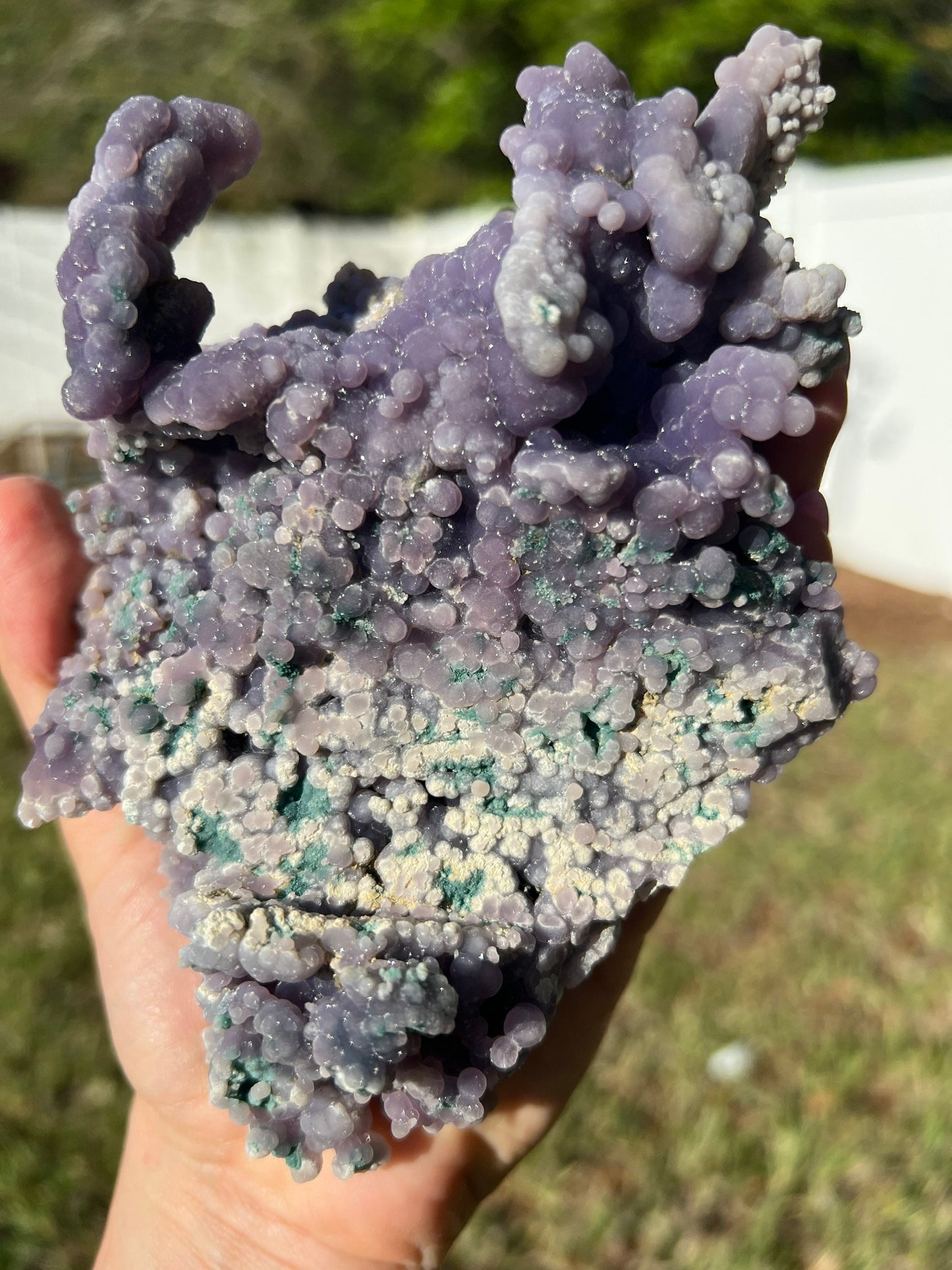 Grape agate 1pound 7oz