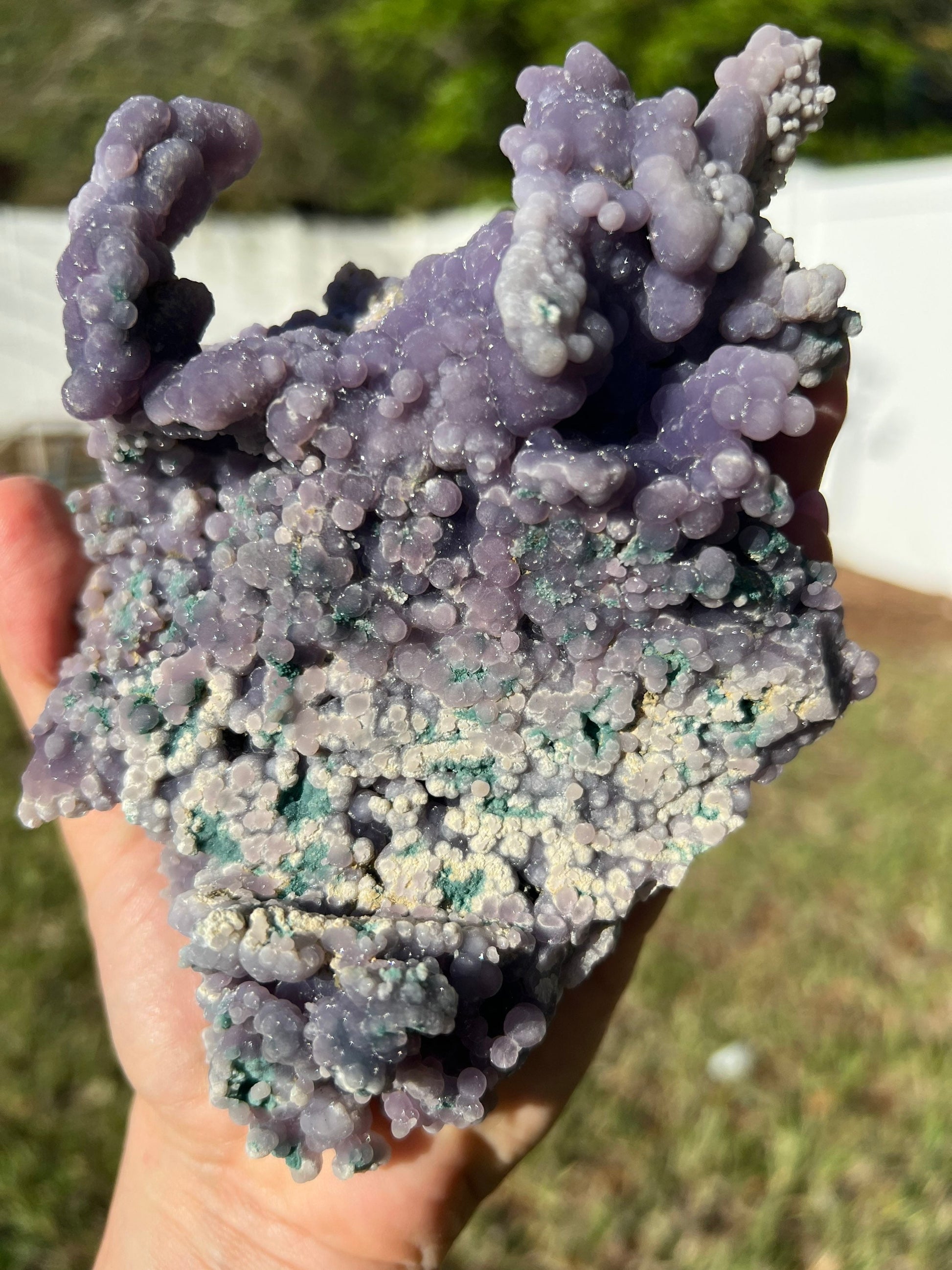 Grape agate 1pound 7oz