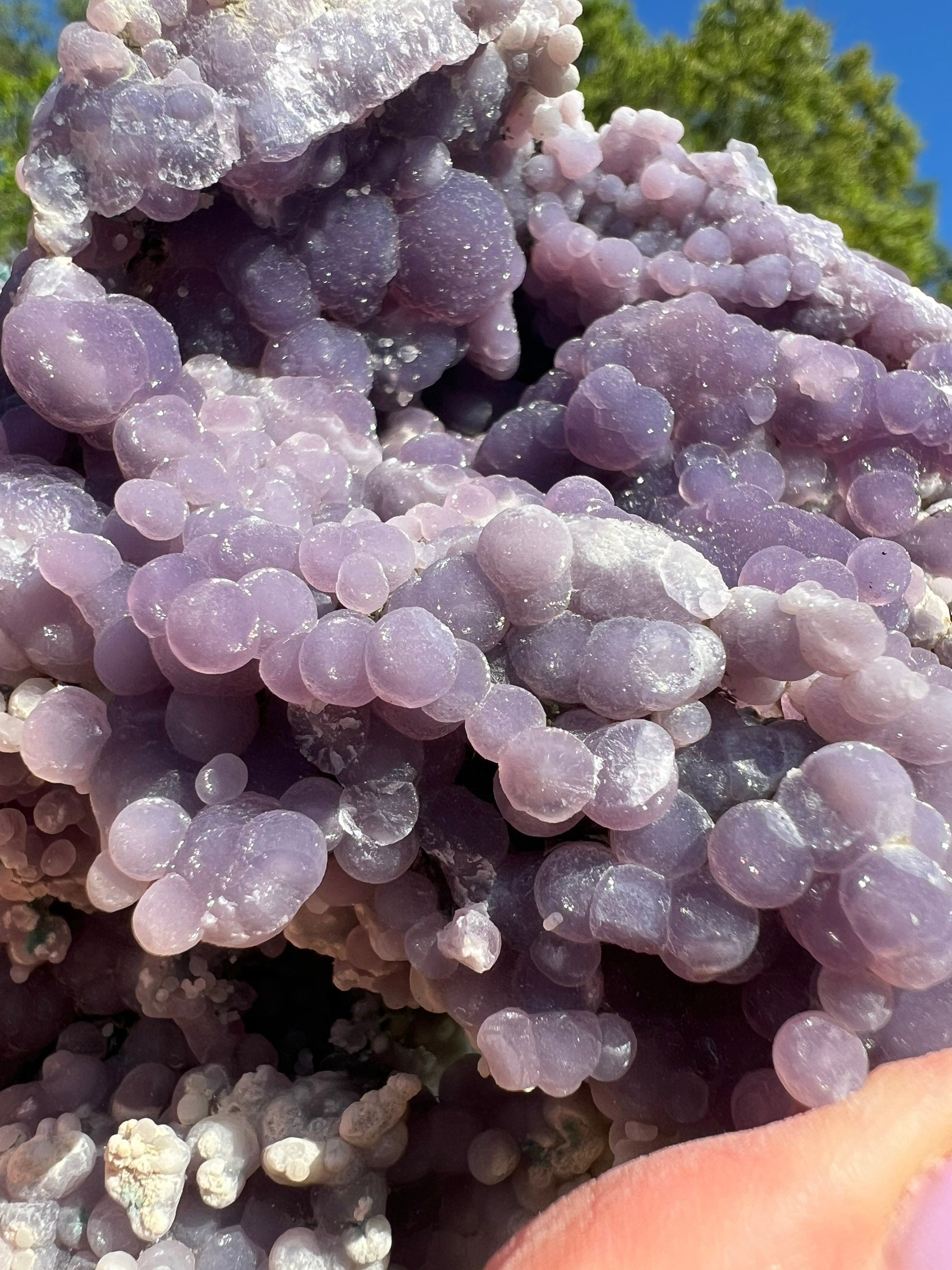 Grape agate 1pound 7oz