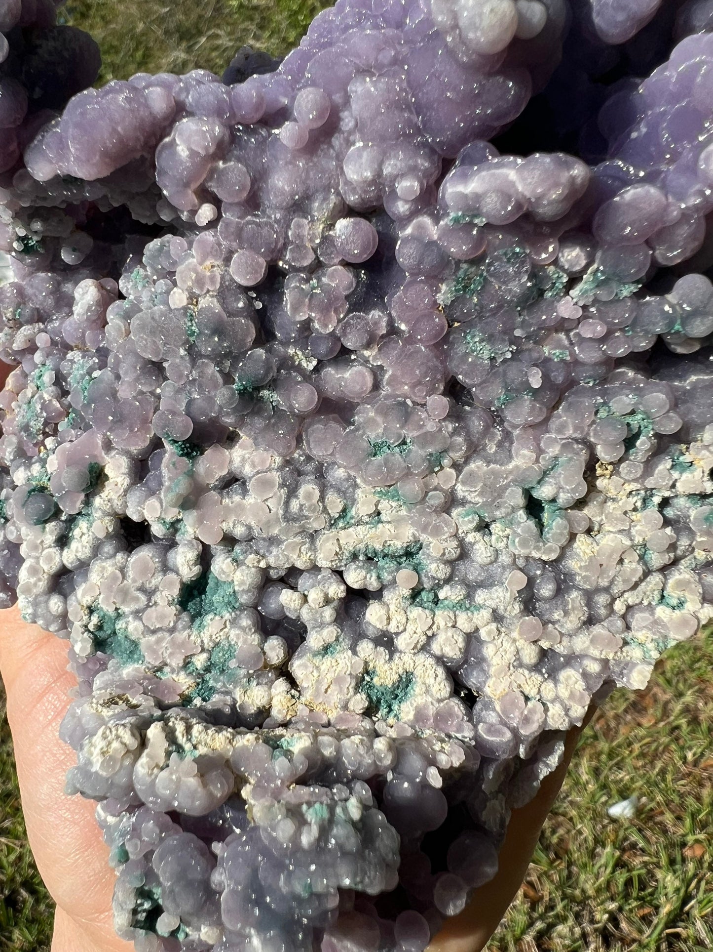 Grape agate 1pound 7oz