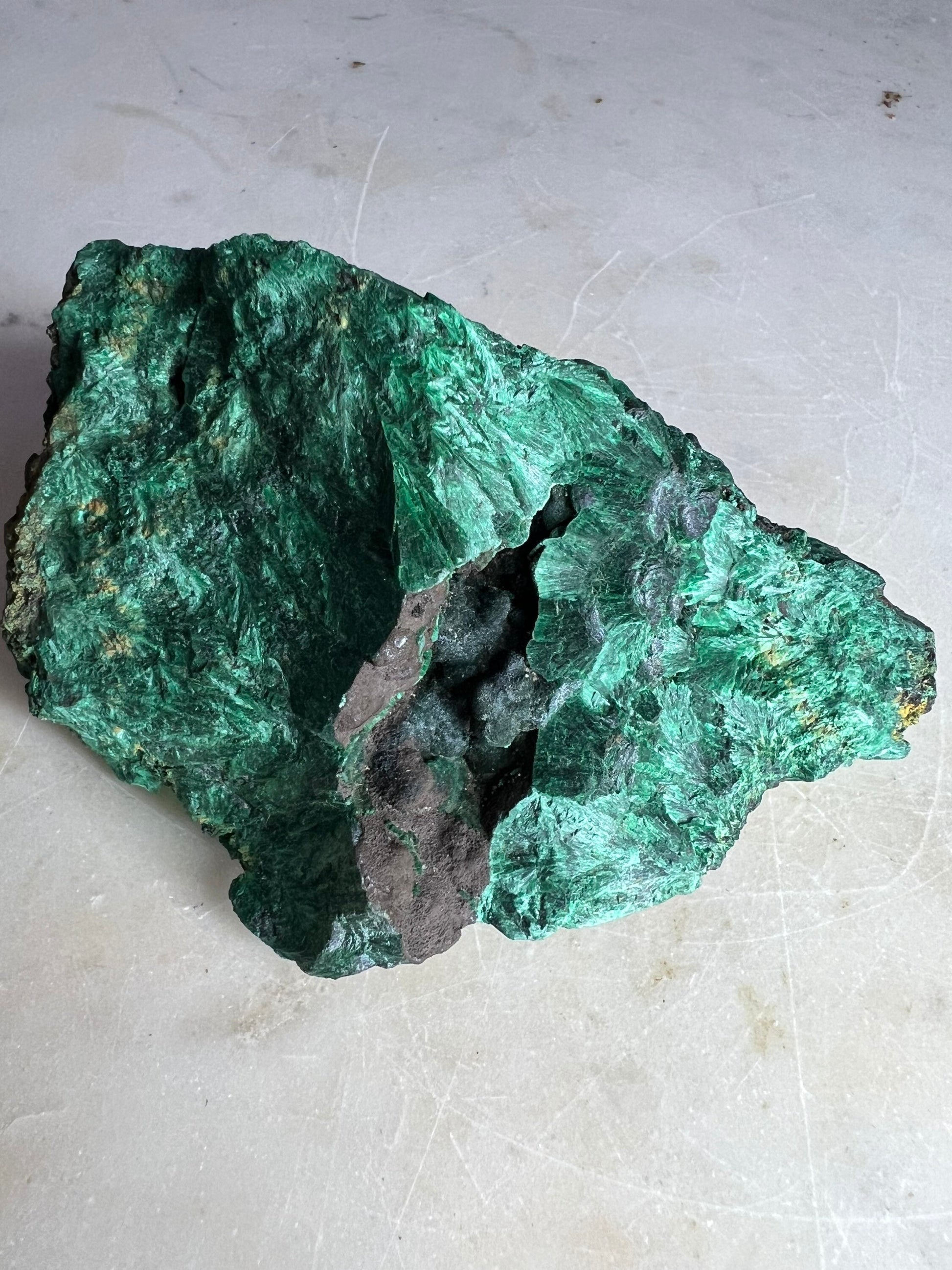 Rough natural malachite 432grams