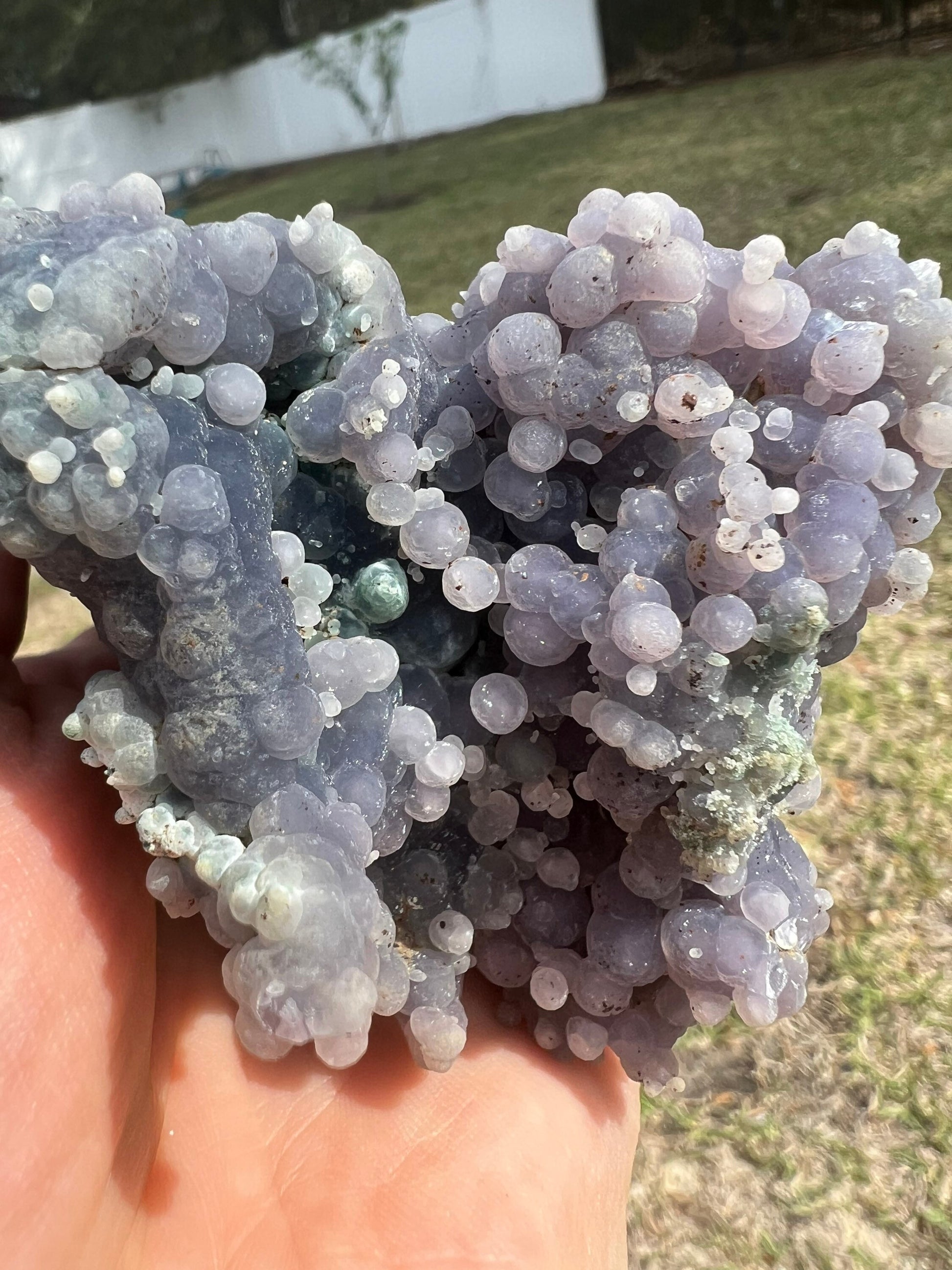 Grape agate 1pound 1oz