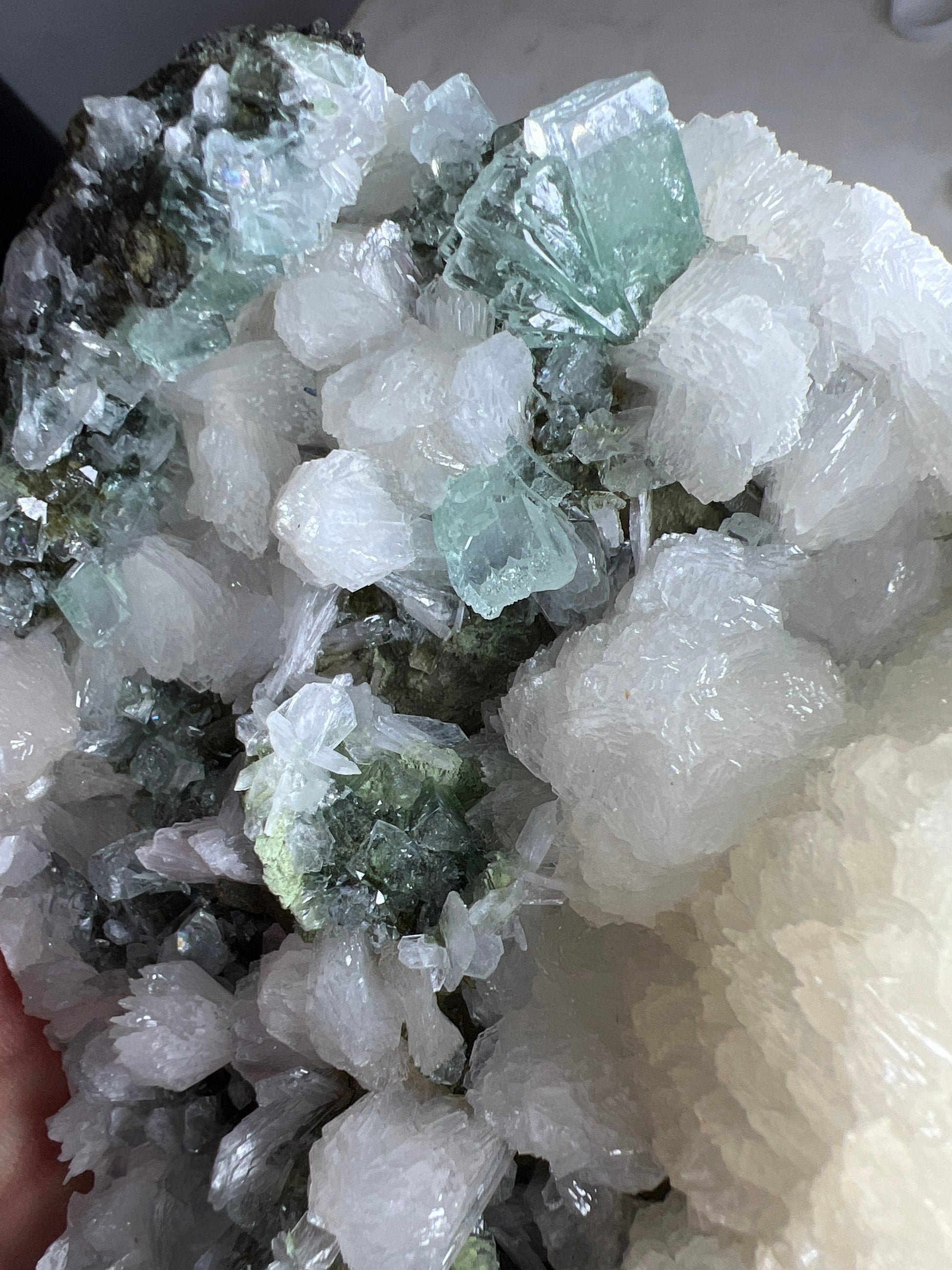 Apophyllite crystal 3lbs