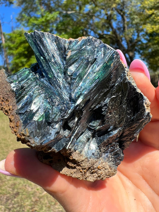 Vivianite cluster 238 grams