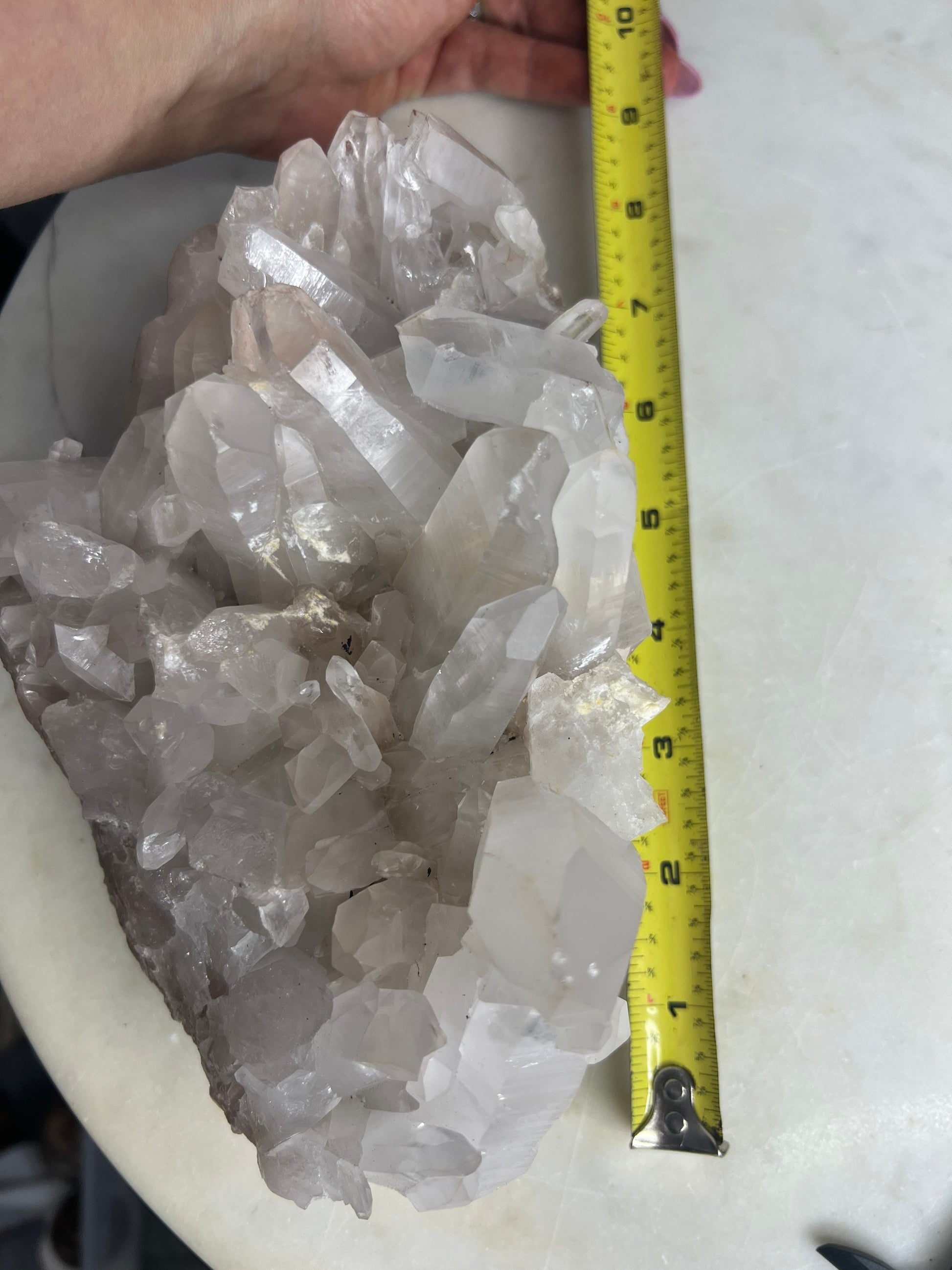 Natural crystal Quartz cluster 4 pounds 7oz