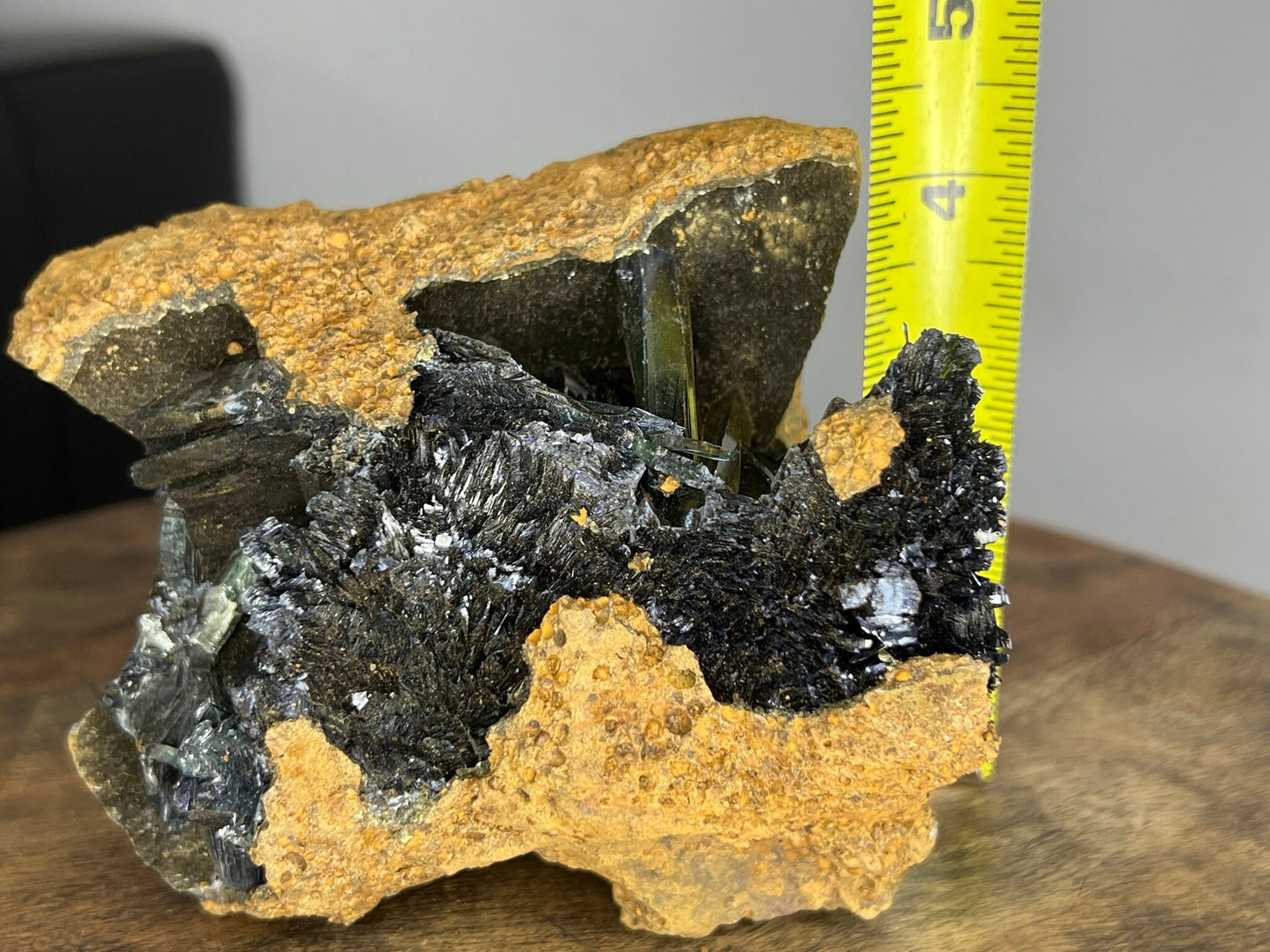 Natural Raw Vivianite Crystal 2lb 15oz from Brazil