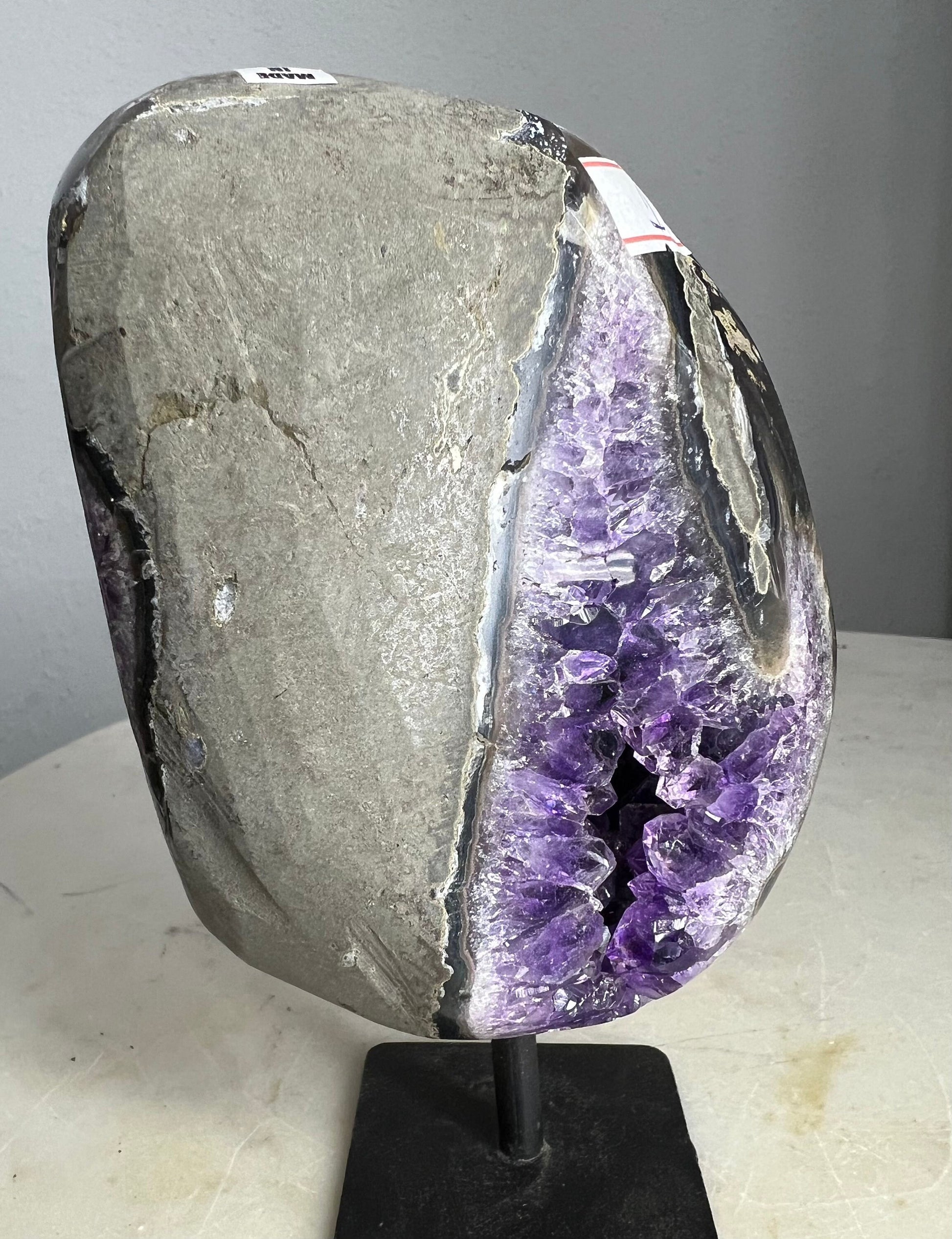 Amethyst on stand total weight 2pounds 4oz