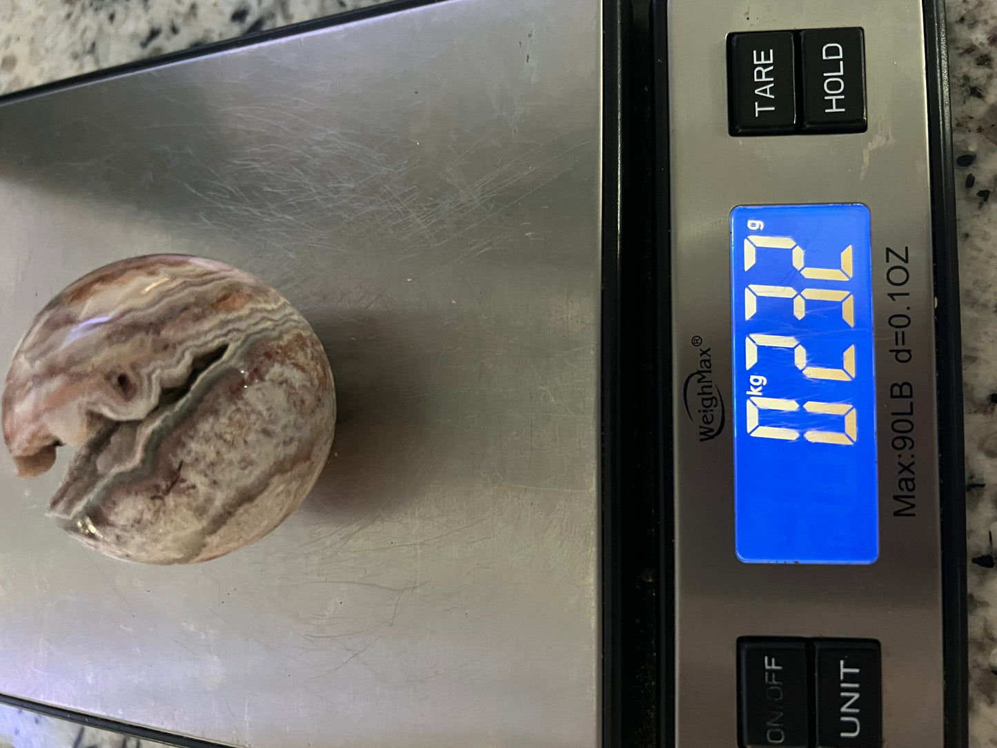 Crazy lace sphere 232grams and 57mm