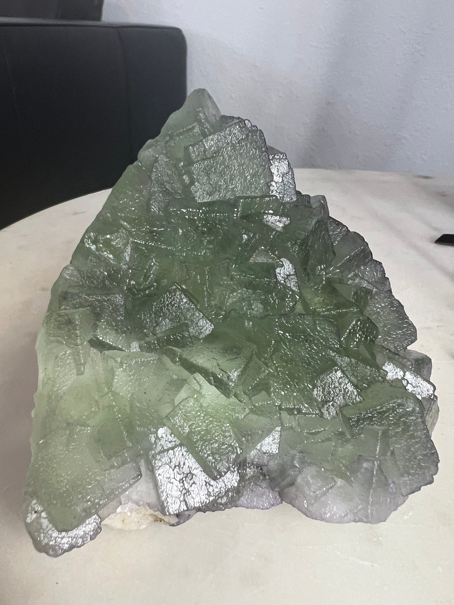 Green cubed fluorite 1pound 8oz