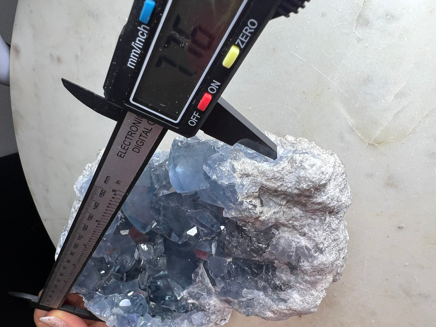 Celestite 7.4pounds from Madagascar