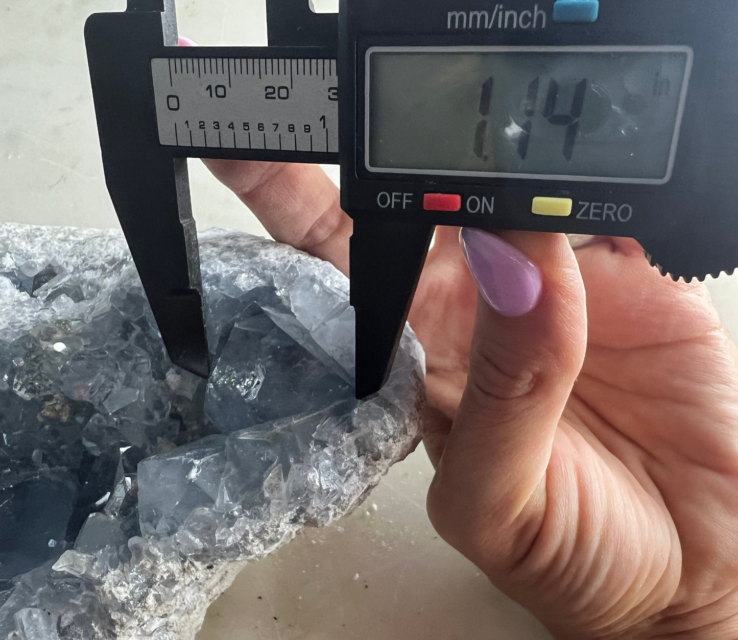 Celestite 5pounds 12oz