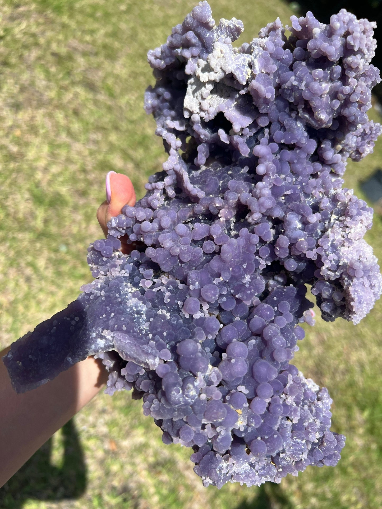 Grape agate 6pound 1oz