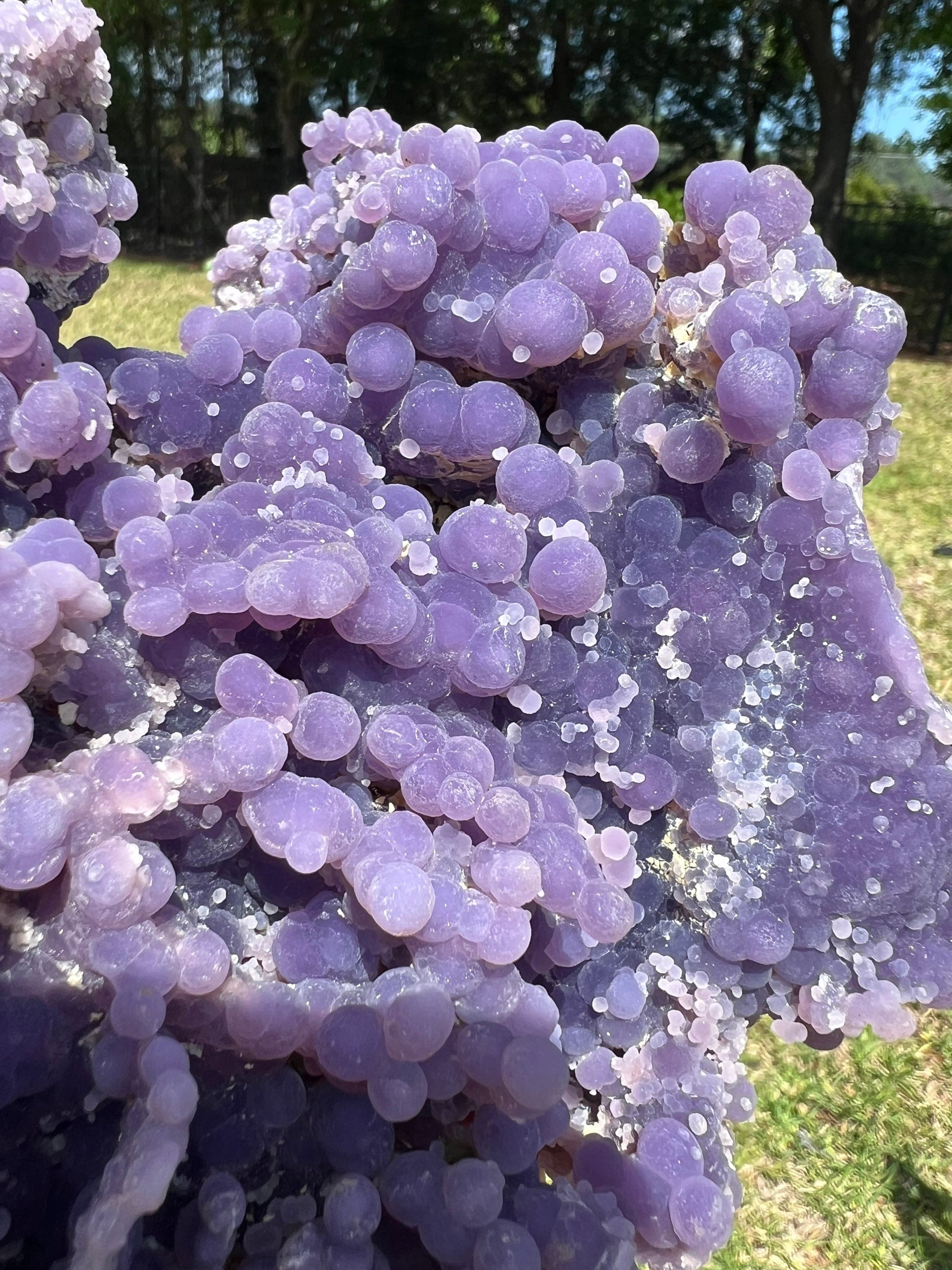 Grape agate 6pound 1oz