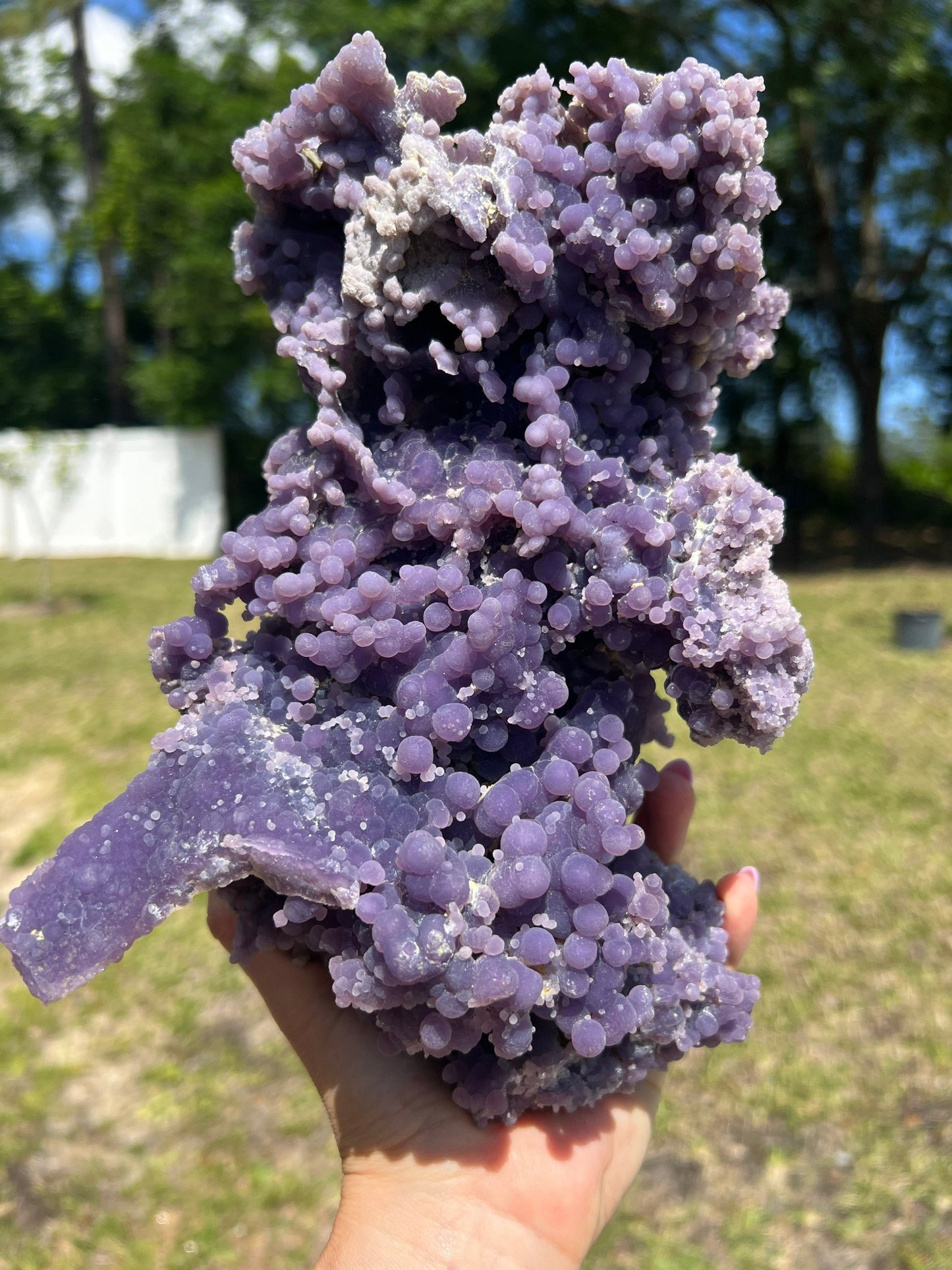 Grape agate 6pound 1oz