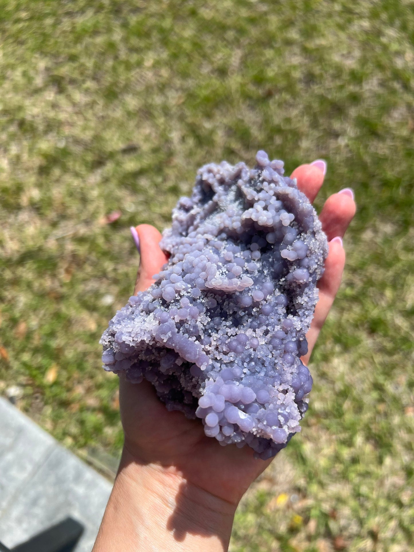 Grape agate 1pound 4oz