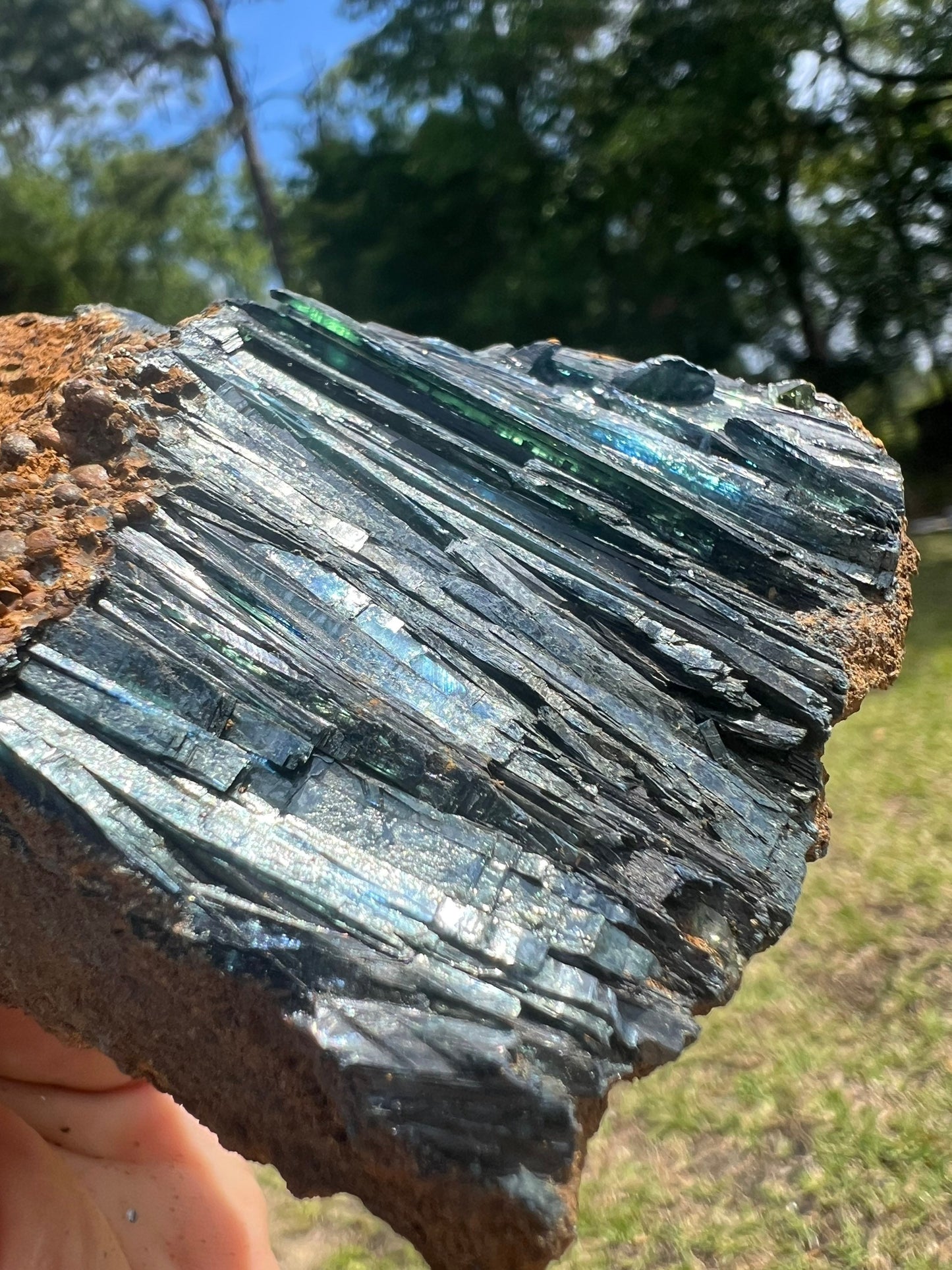 Natural Vivianite 288grams.