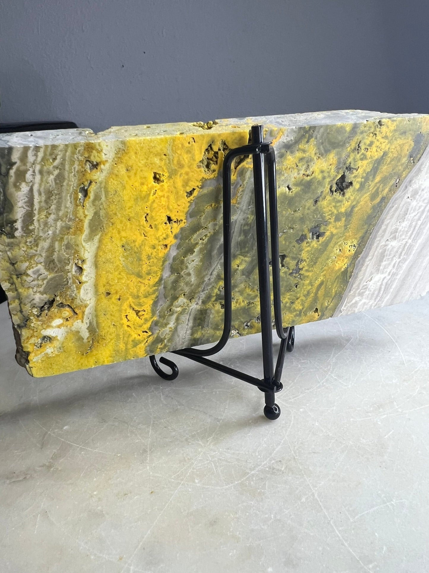 Bumblebee jasper slab 1pound 4oz