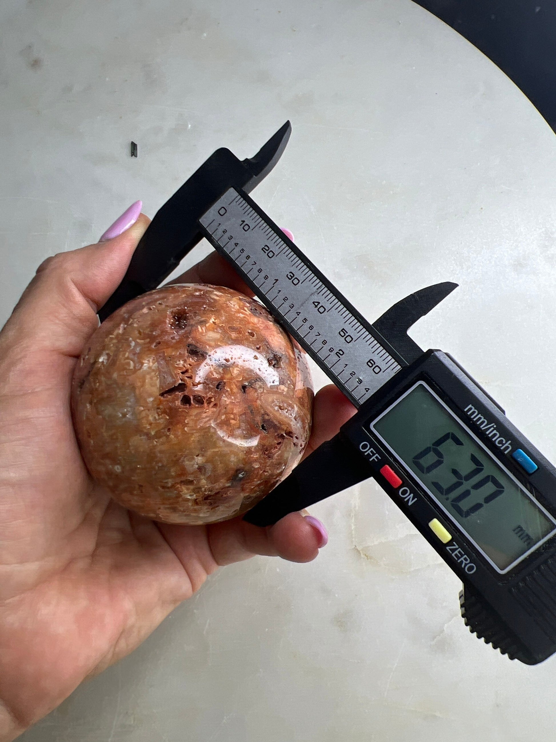 Crazy lace sphere 63mm