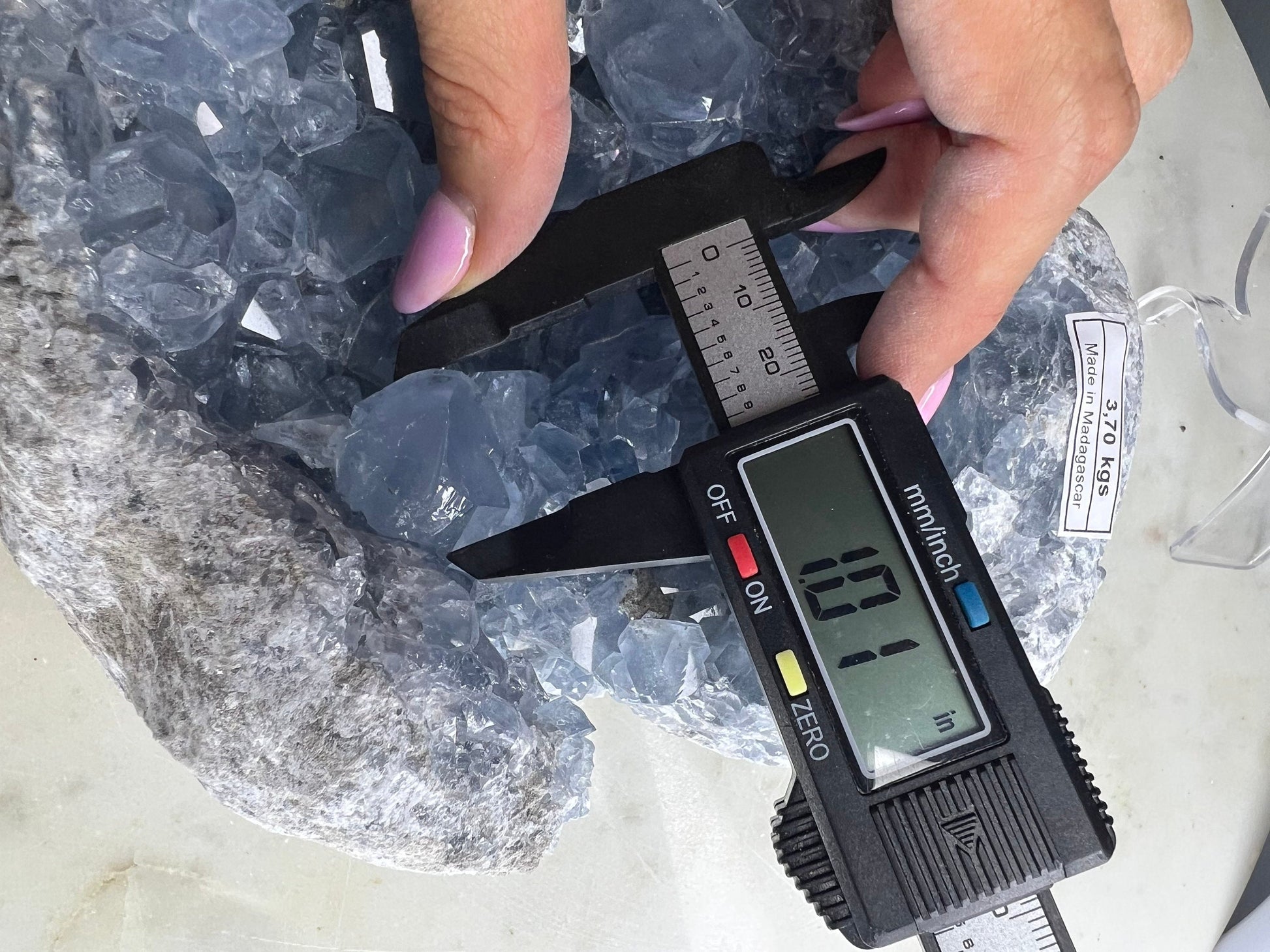 Celestite 8pounds 2oz