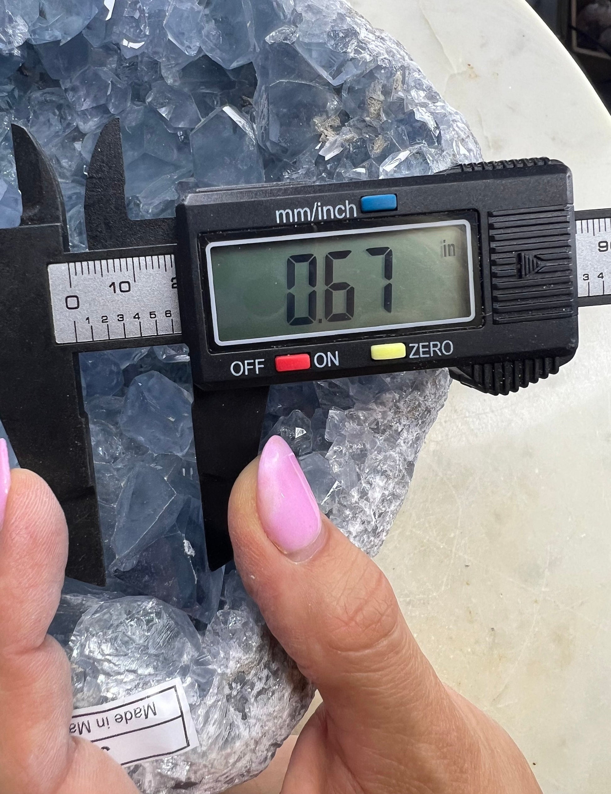 Celestite 8pounds 2oz