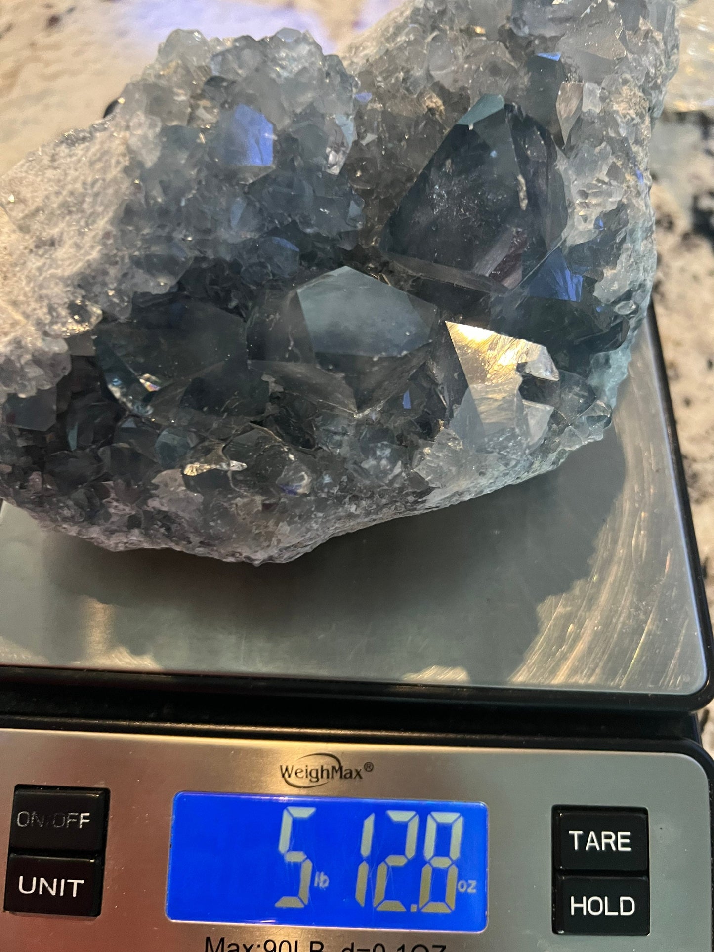 Celestite 5pounds 12oz