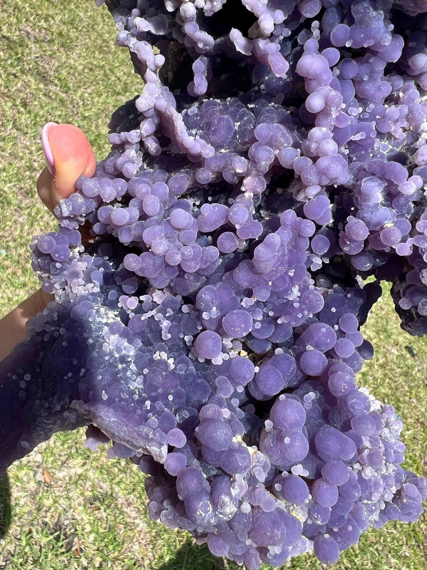 Grape agate 6pound 1oz
