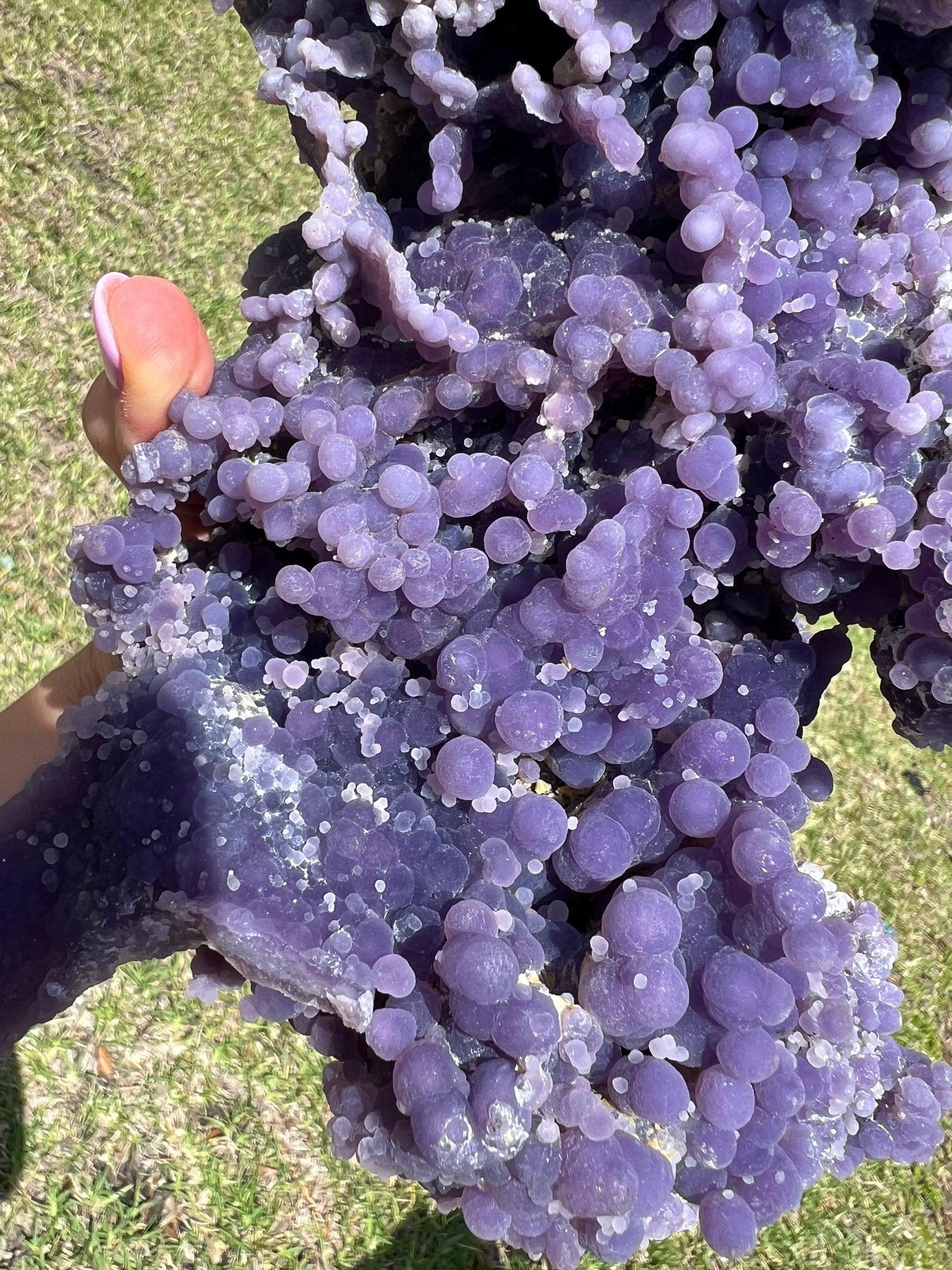 Grape agate 6pound 1oz