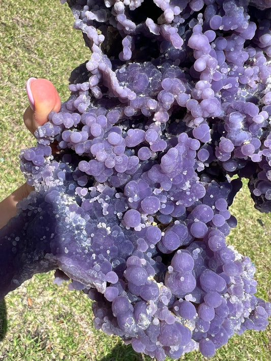 Grape agate 6pound 1oz