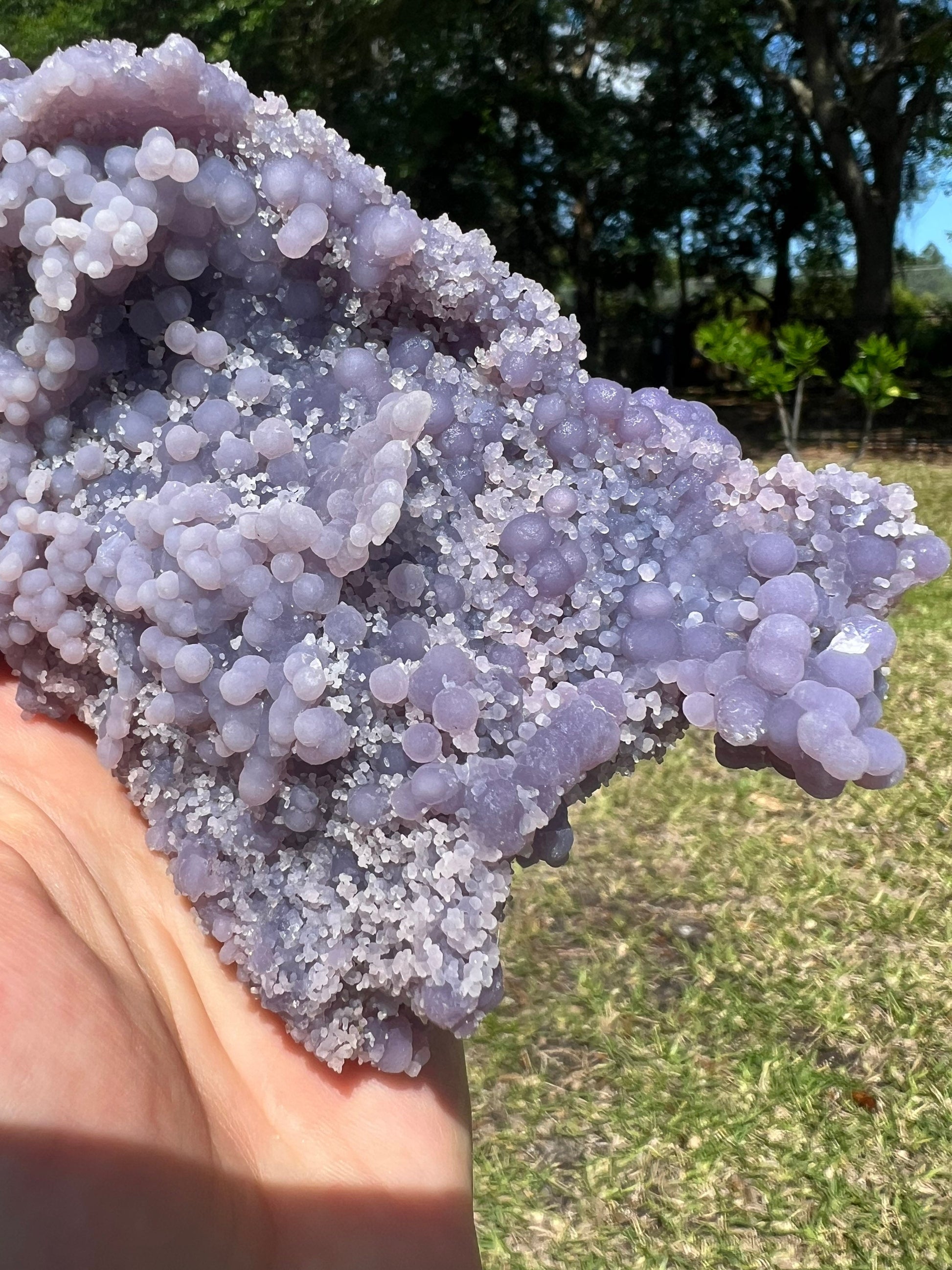 Grape agate 1pound 4oz