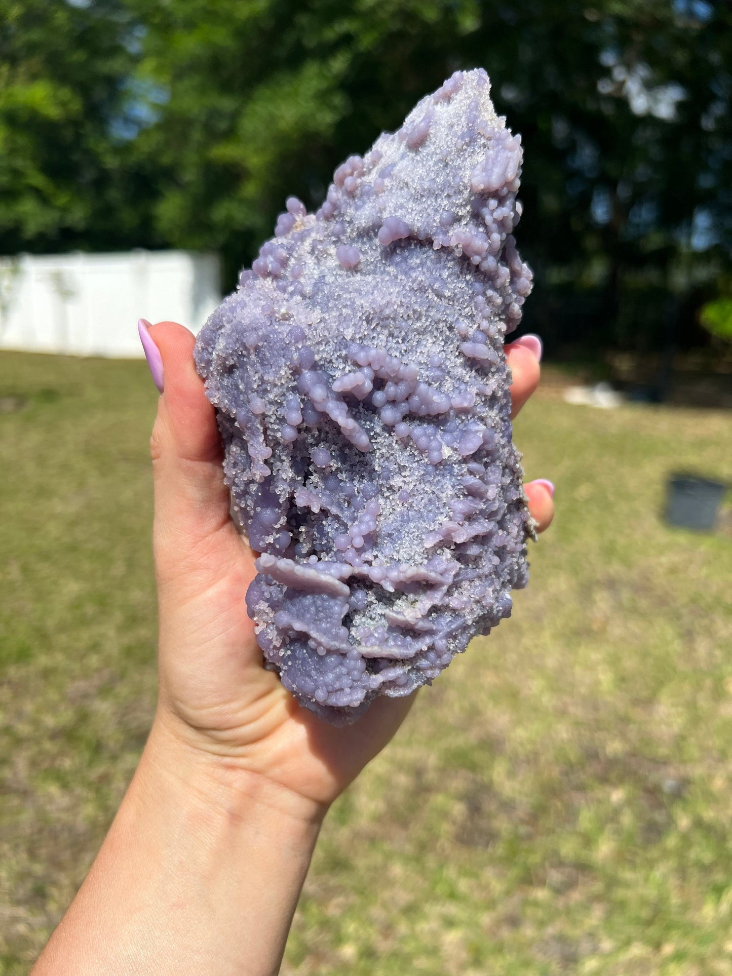 Grape agate 1pound 4oz