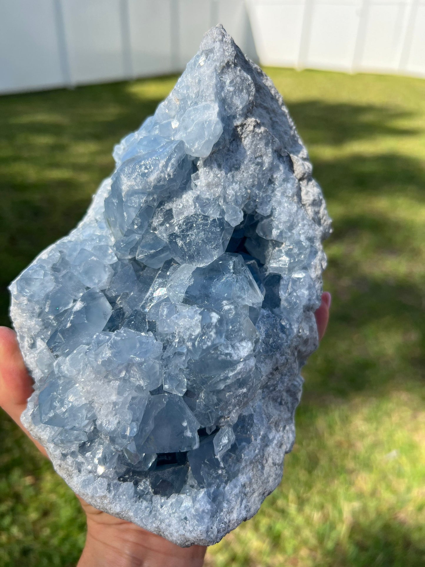 Celestite 5 pounds 14oz