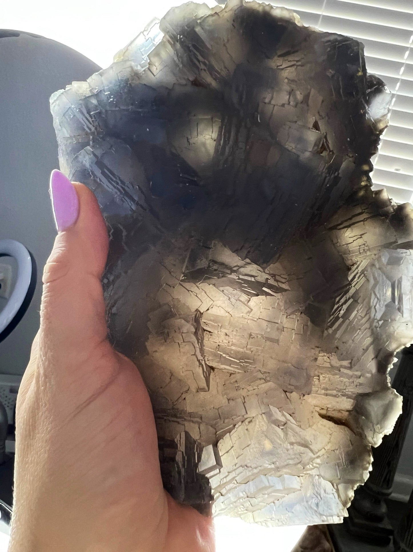 cube fluorite 3 pounds 8oz