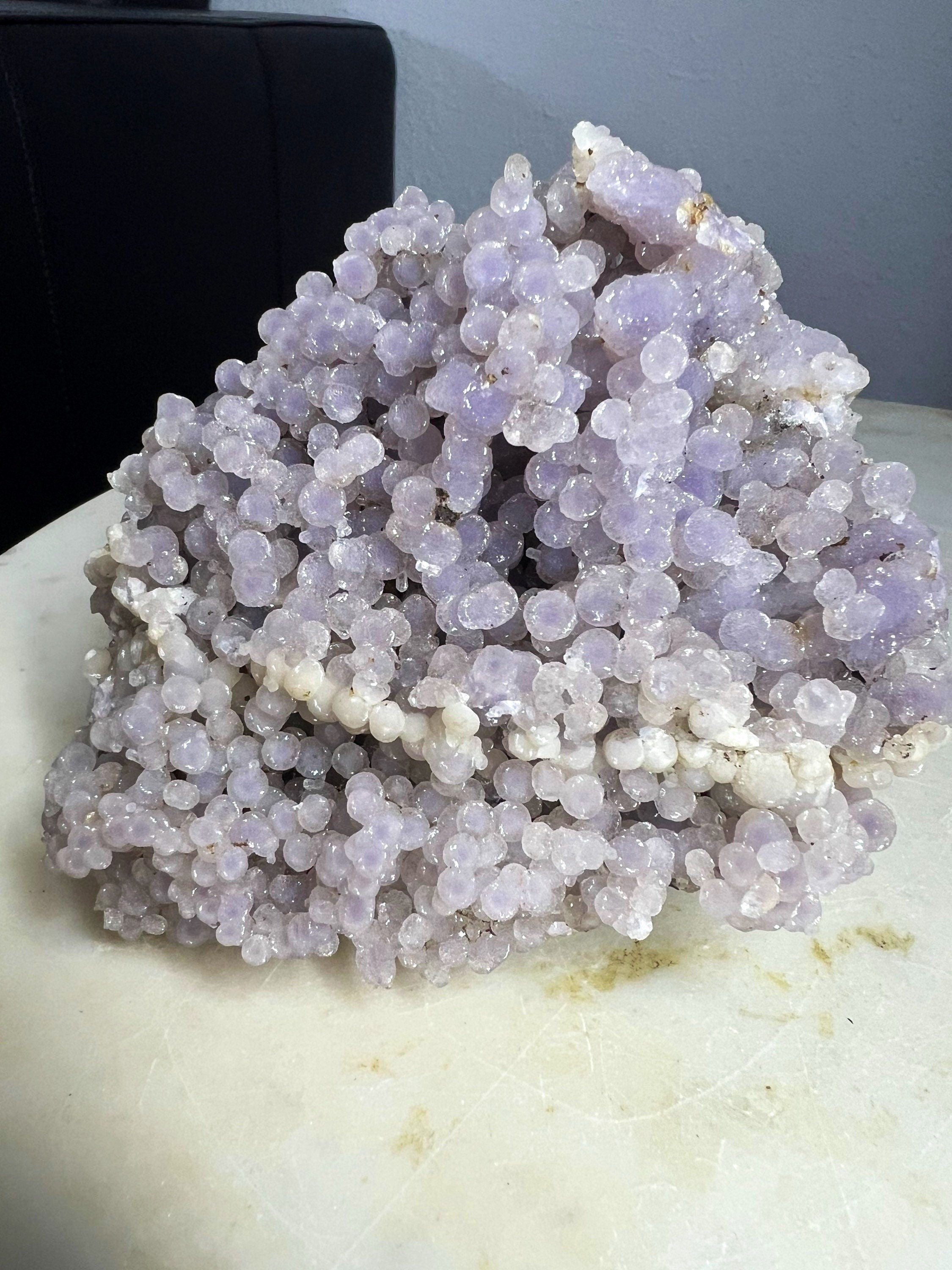 【Crystal H 】CDT Grape Monste 1ml Raw Grape Agate Crystal - 1 | New Moon Beginnings