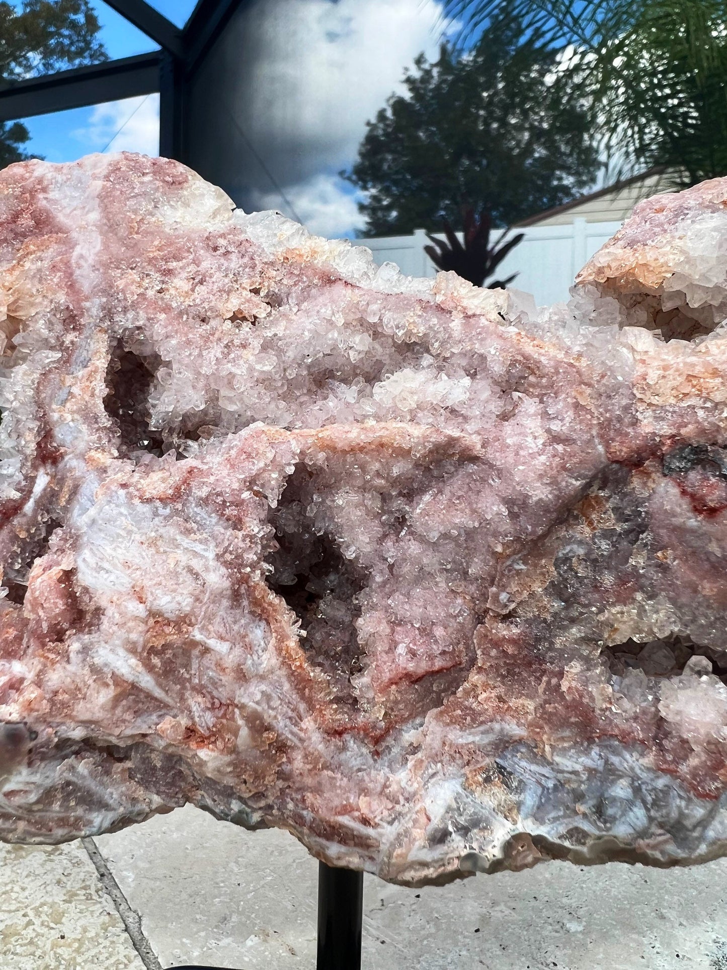 Pink amethyst