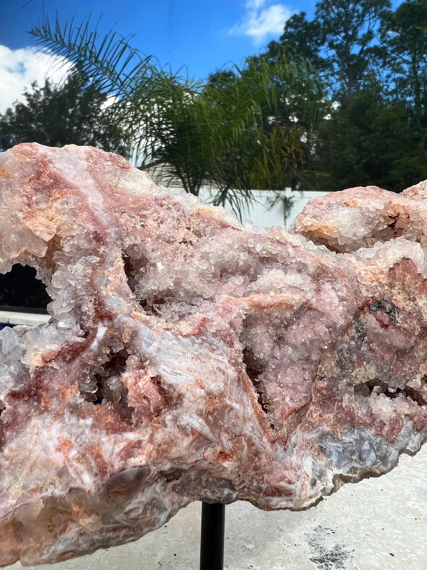 Pink amethyst
