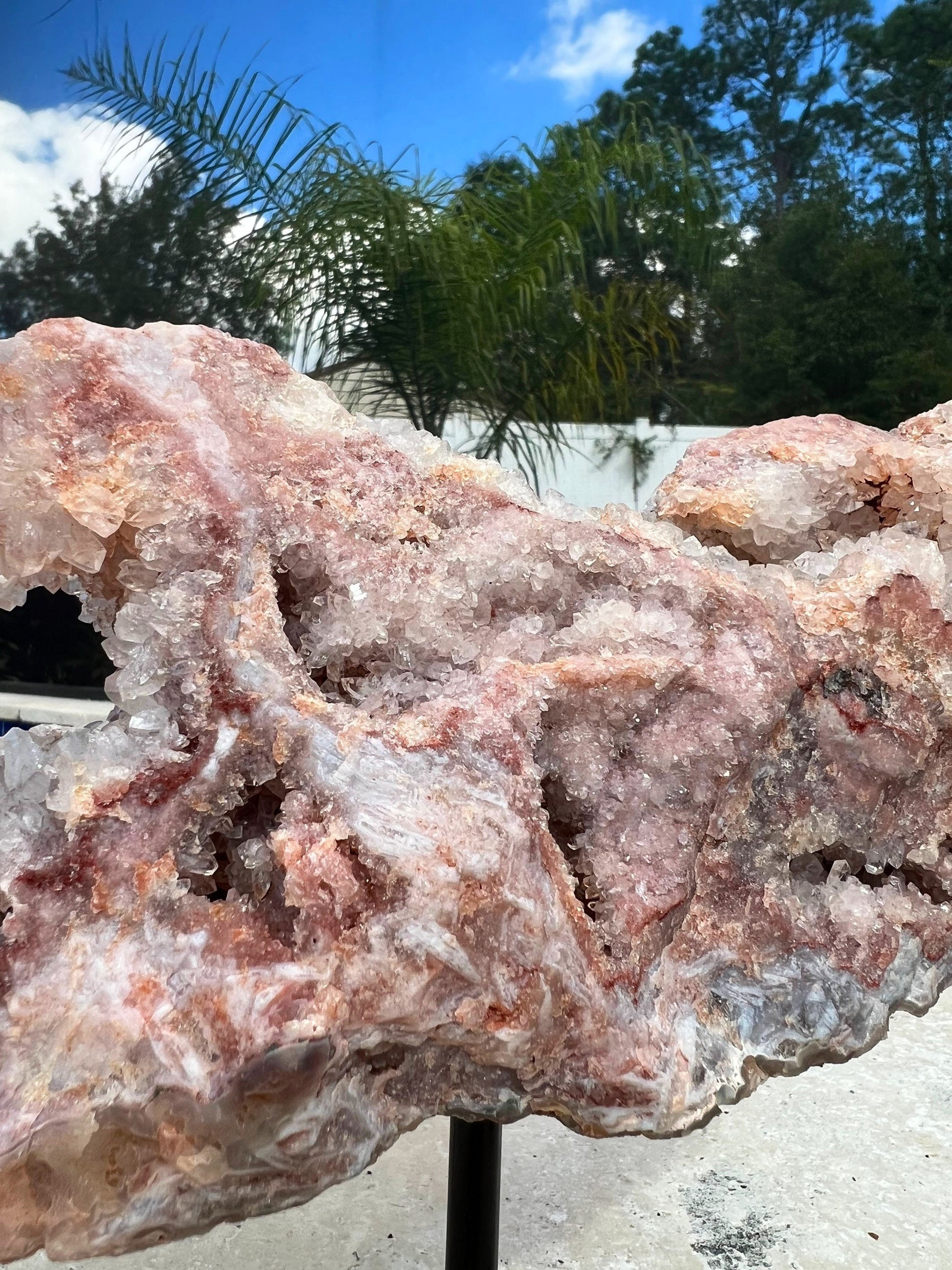 Pink amethyst