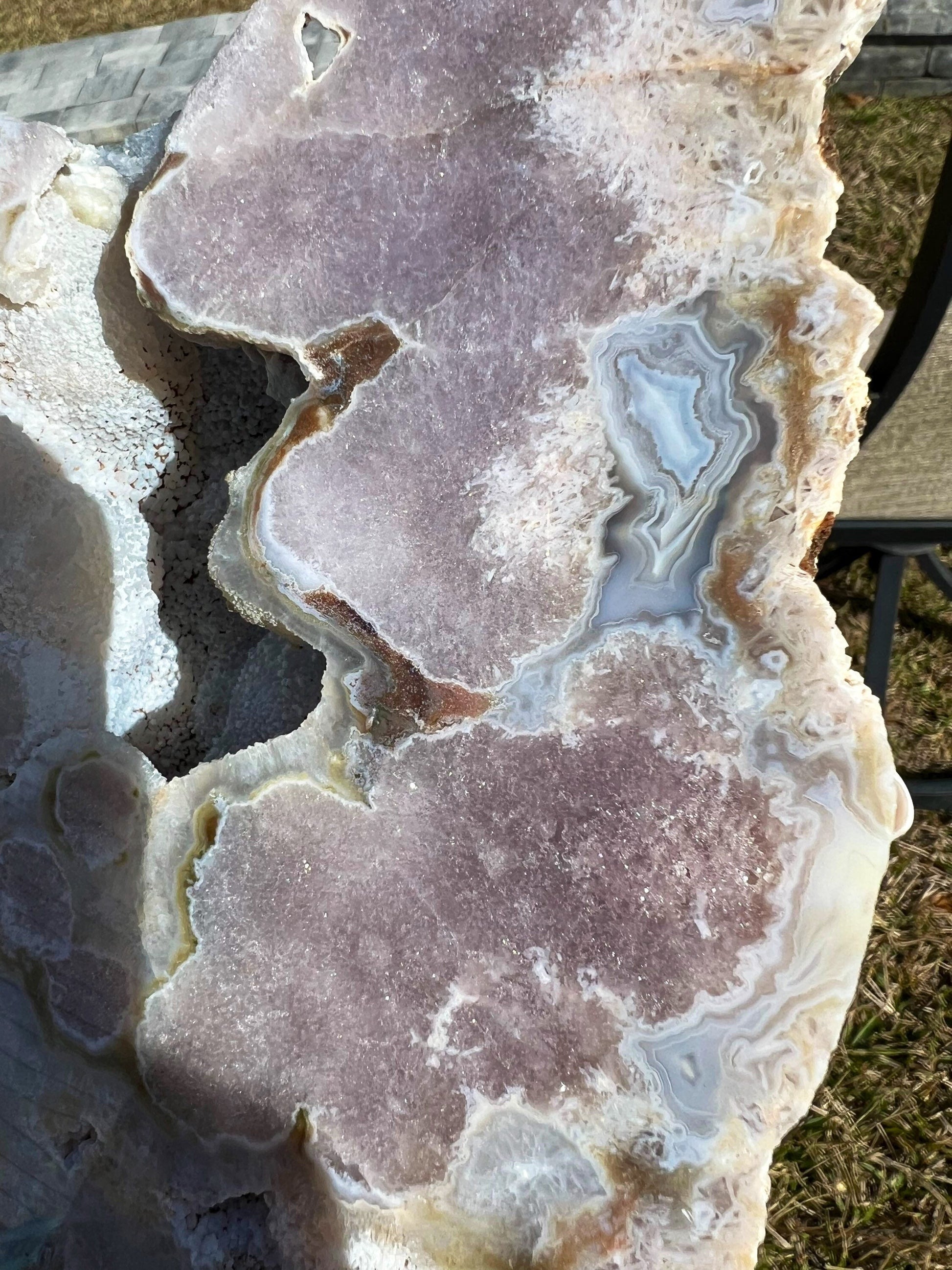 Pink amethyst 4lbs 5oz