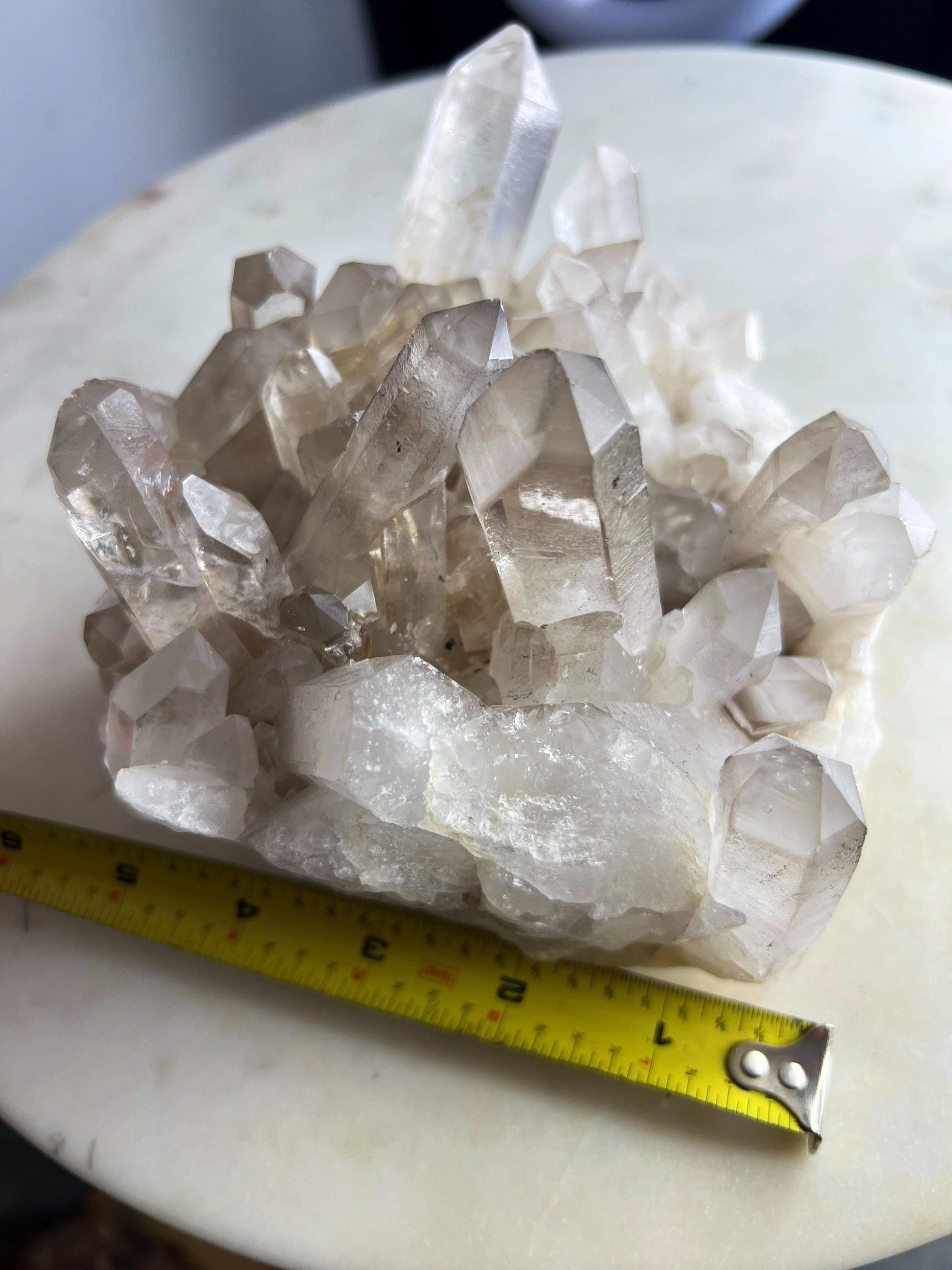 Clear Quartz crystal cluster 4 pounds 12oz