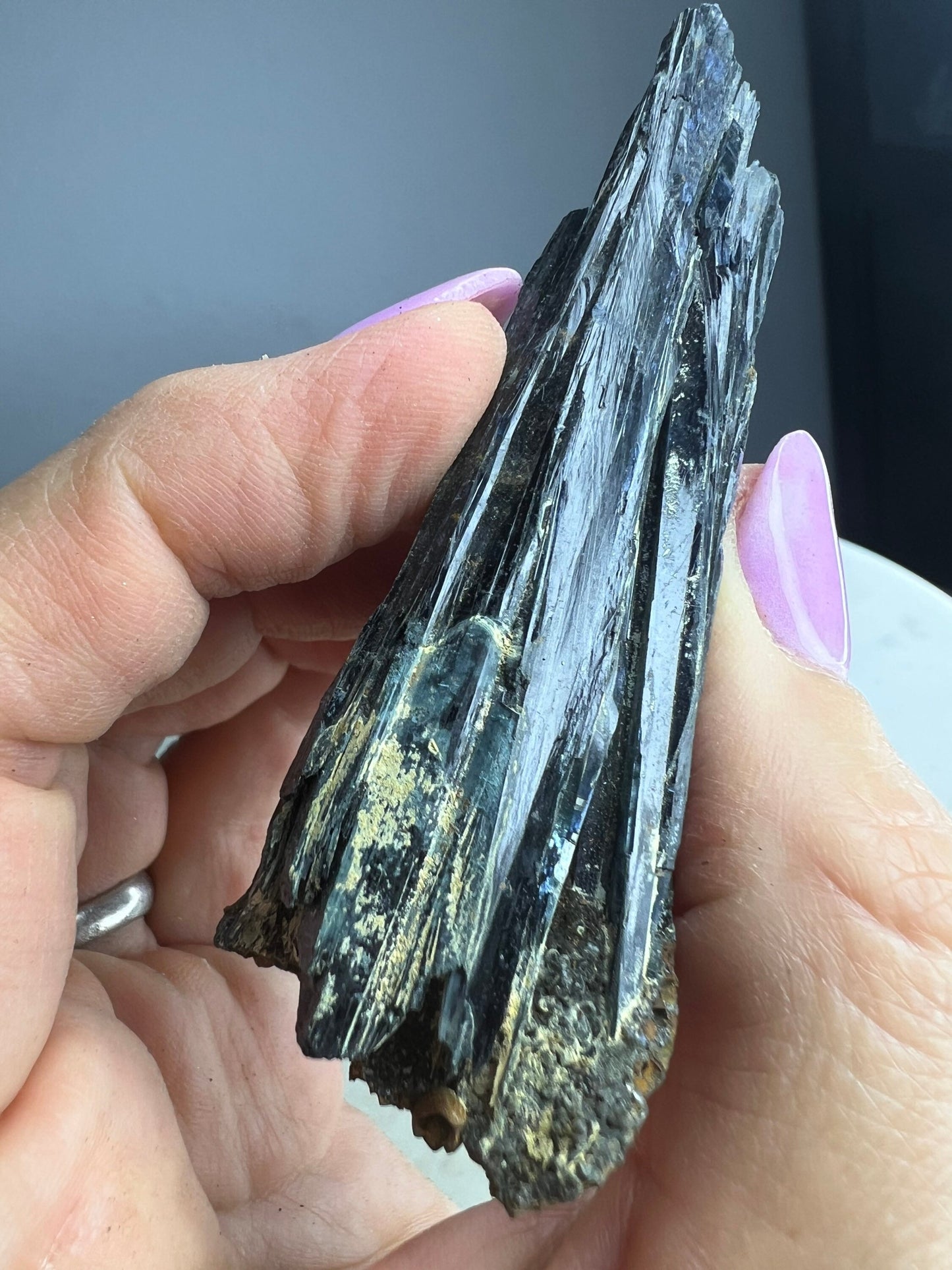 4 Vivianite clusters 218 grams total weight.