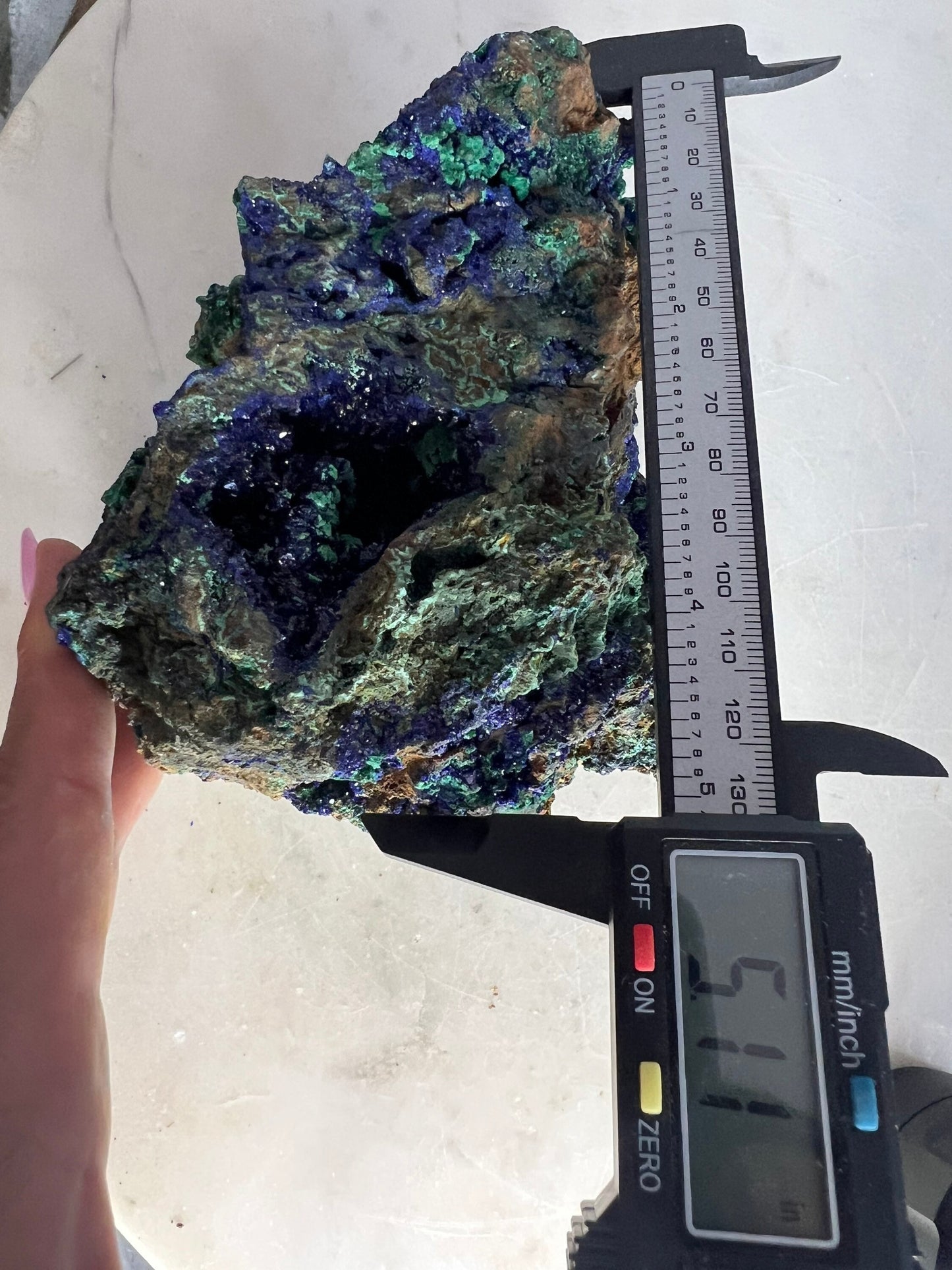 Azurite malachite 2pounds 5oz.
