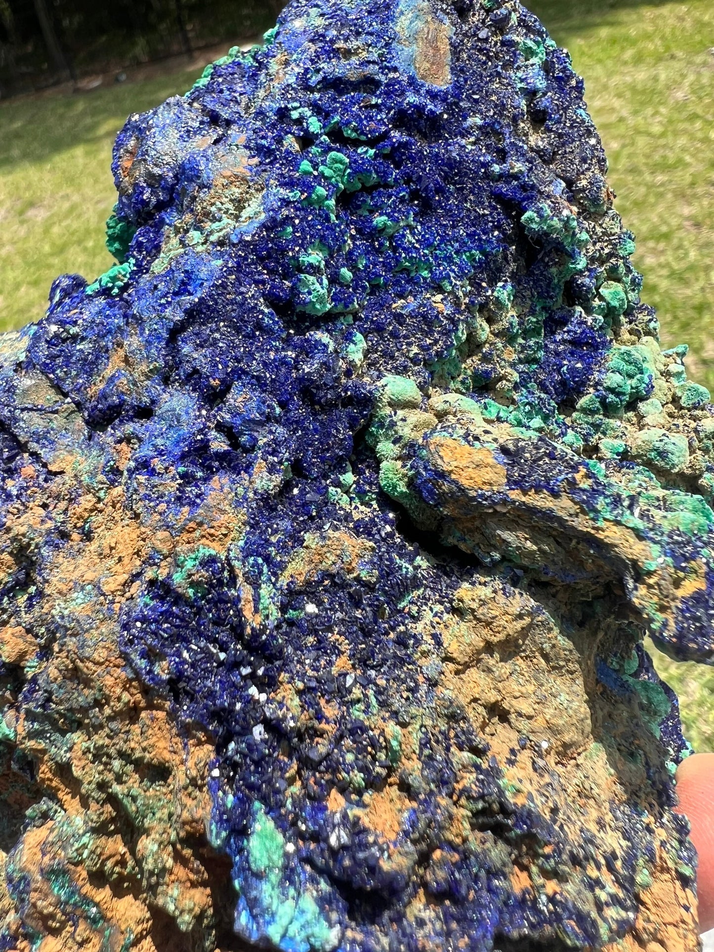Azurite malachite 2pounds 5oz.