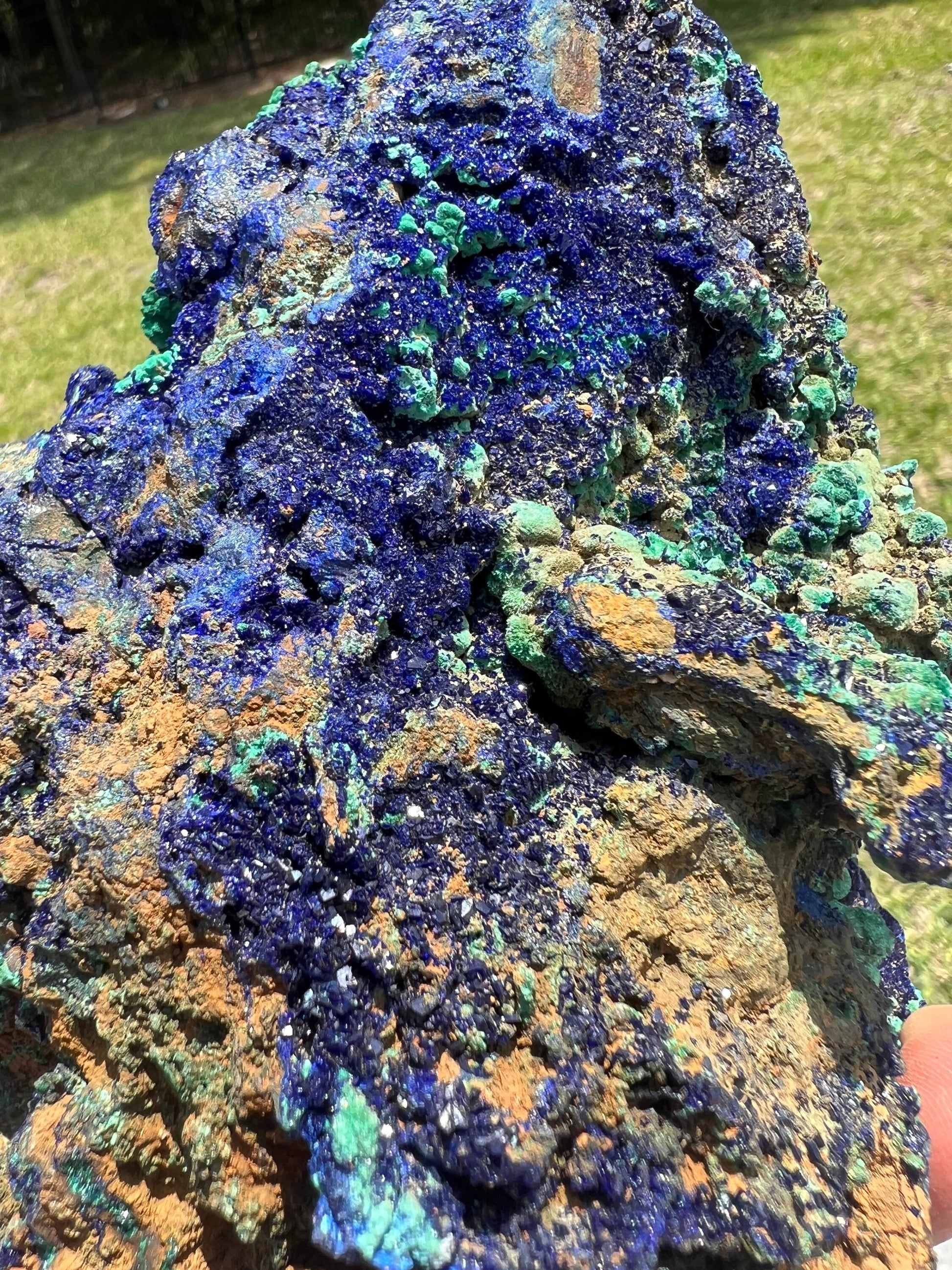 Azurite malachite 2pounds 5oz.