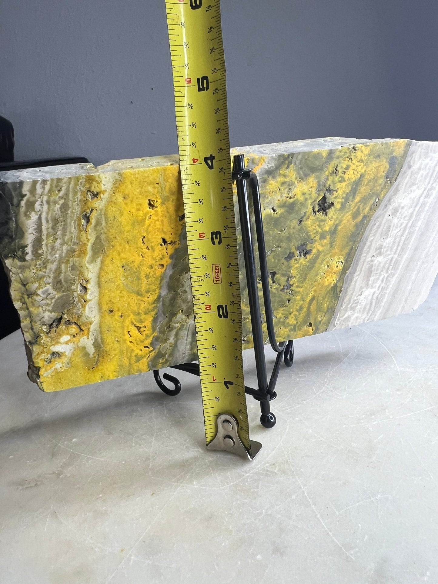 Bumblebee jasper slab 1pound 4oz